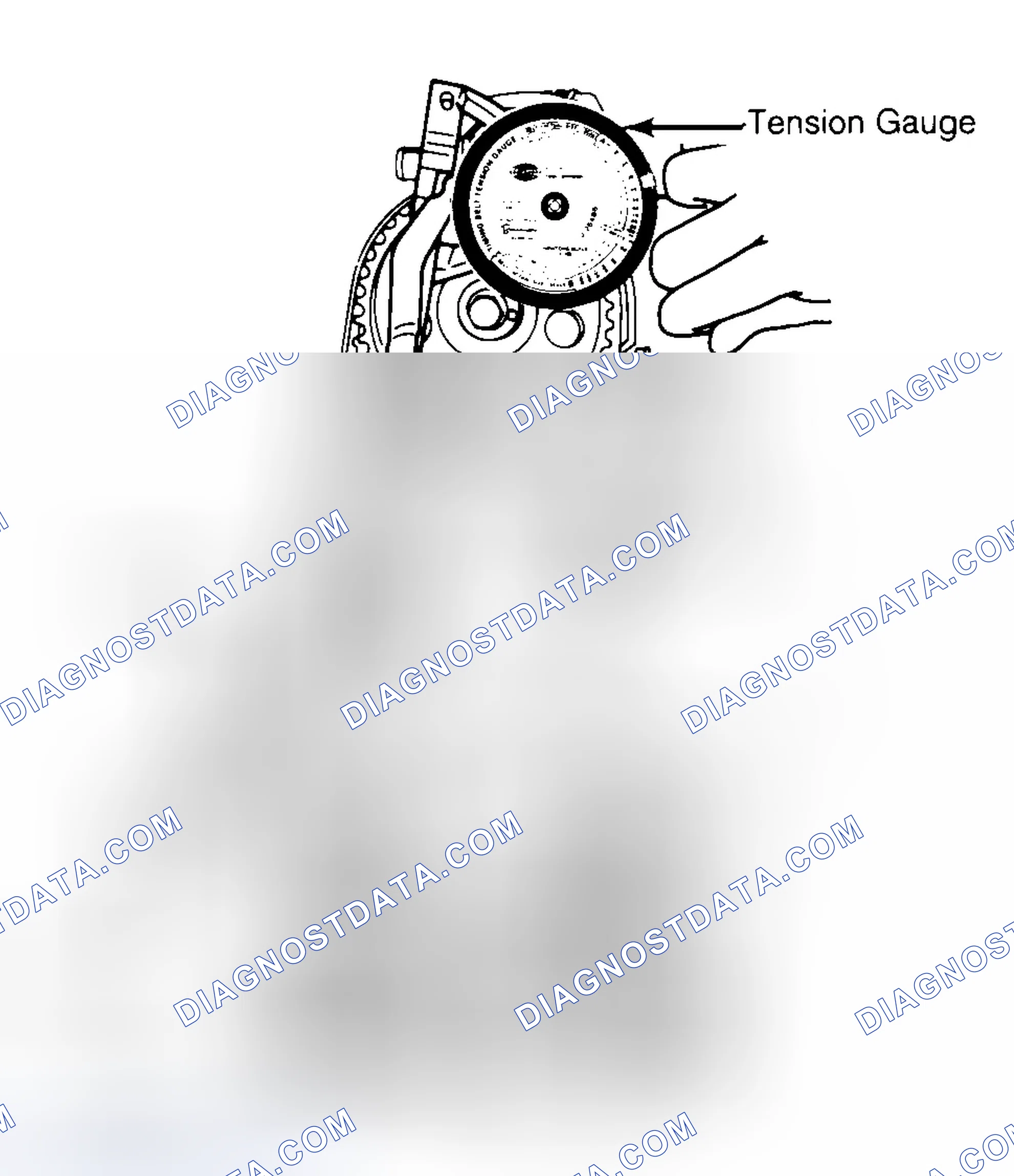 Scheme 3: Adjusting Typical Timing Belt Tension