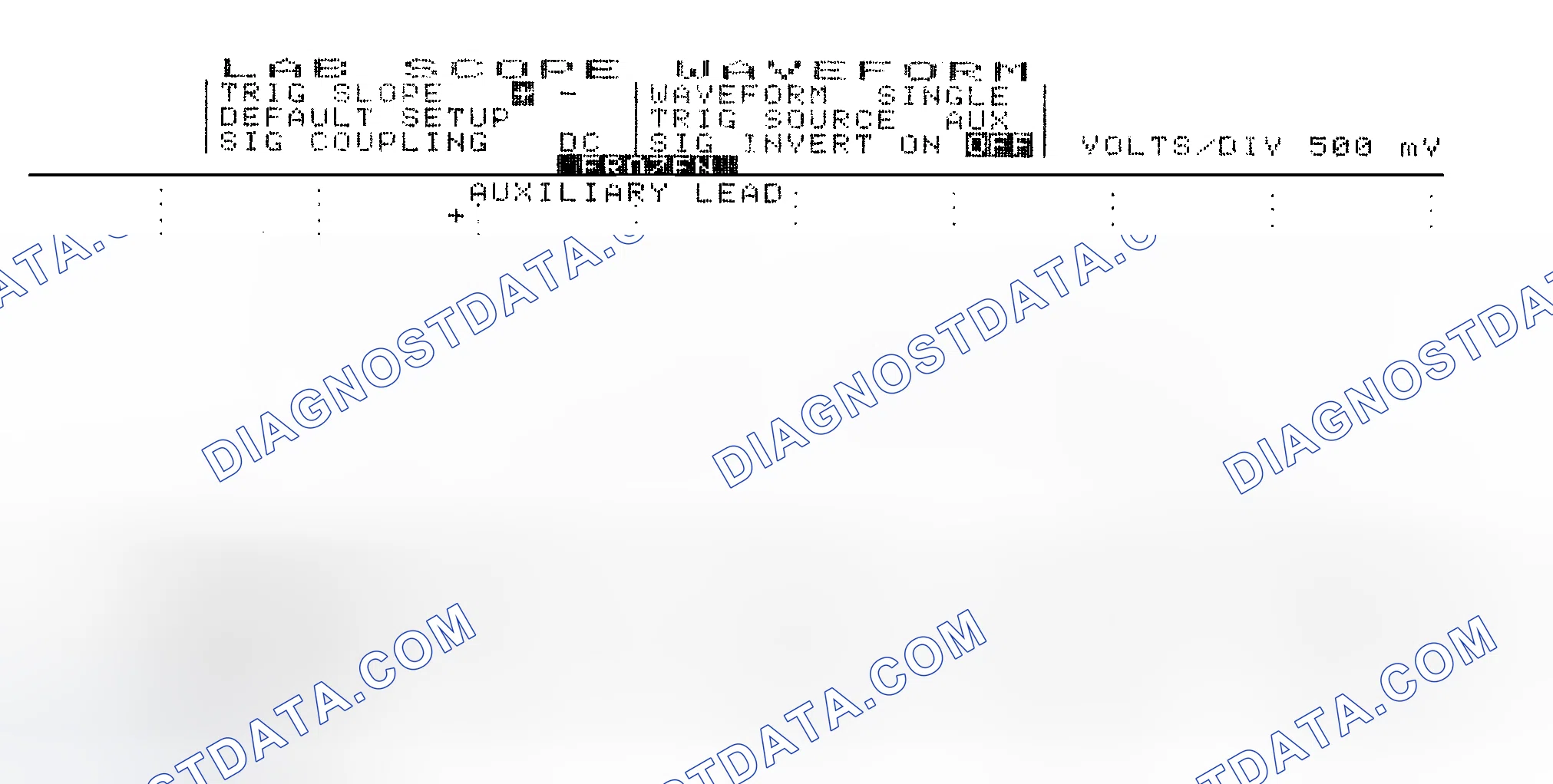 Scheme 14: Single Injector w/Excessive Current Flow - Current Pattern