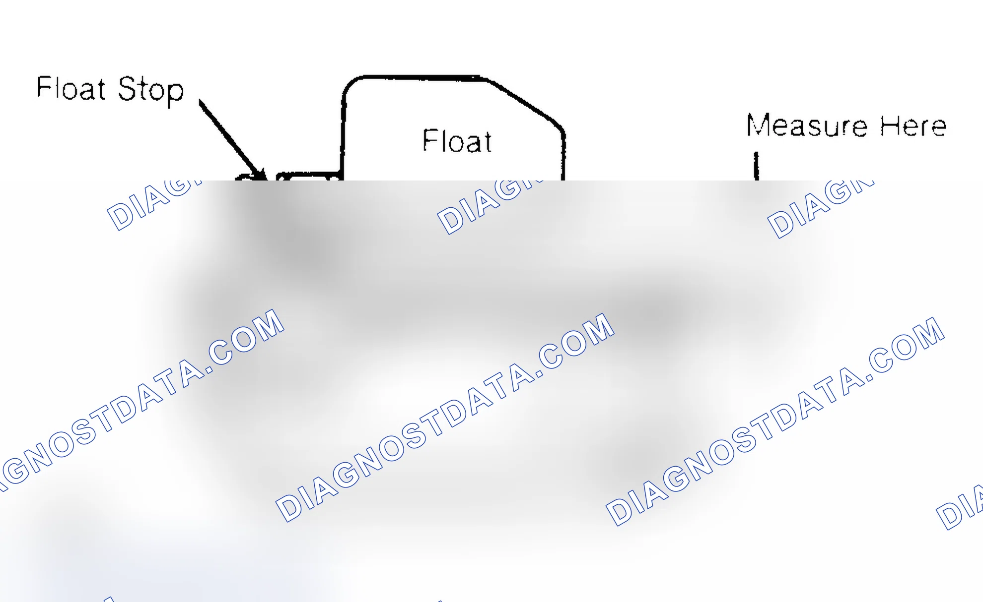 Scheme 51: Adjusting Float Level Bend tab "A" to adjust. Courtesy of Nissan Motor Co., U.S.A.