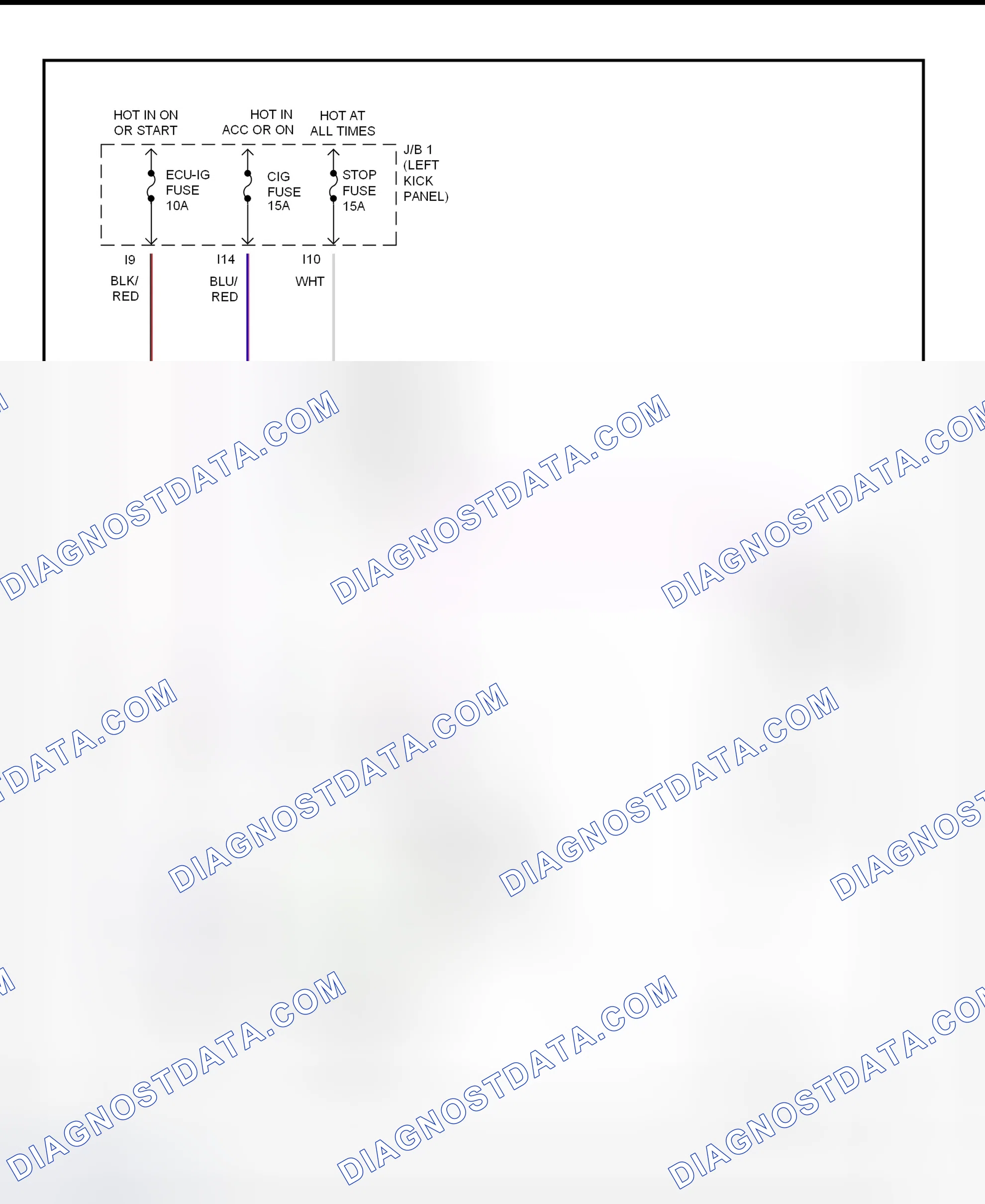 Scheme 20: Shift Interlock System Wiring Diagram (1995-96 Supra)