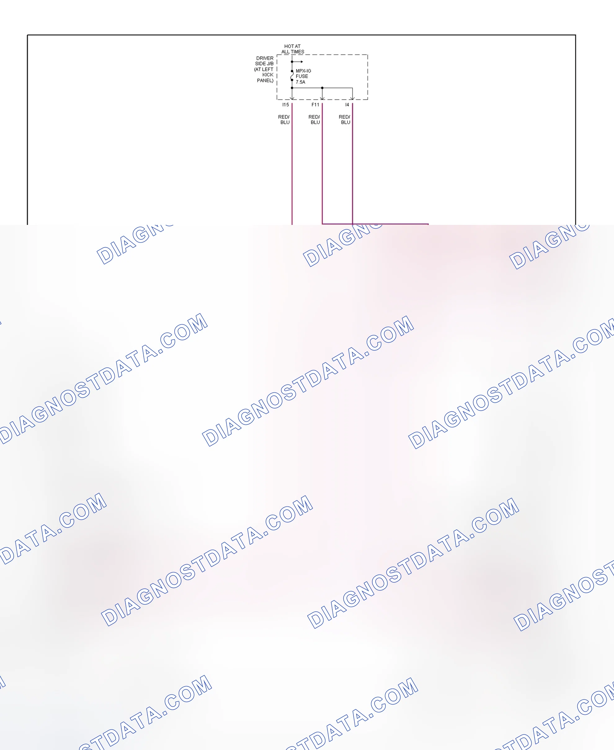 Scheme 9: Remote Keyless Entry System Wiring Diagram (LS430 - 1 Of 2)