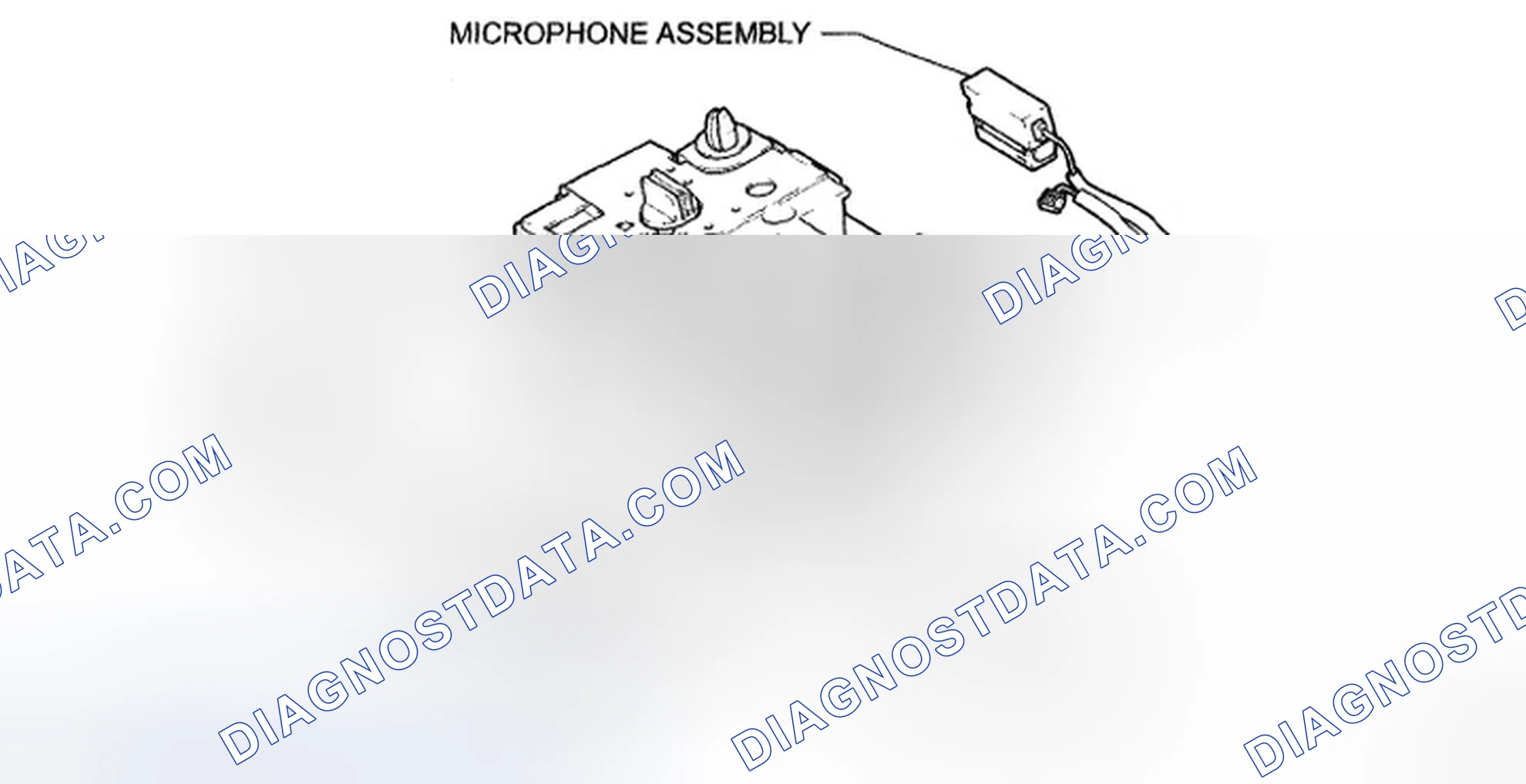 Scheme 132: Identifying Microphone Assembly And Map Light Assembly