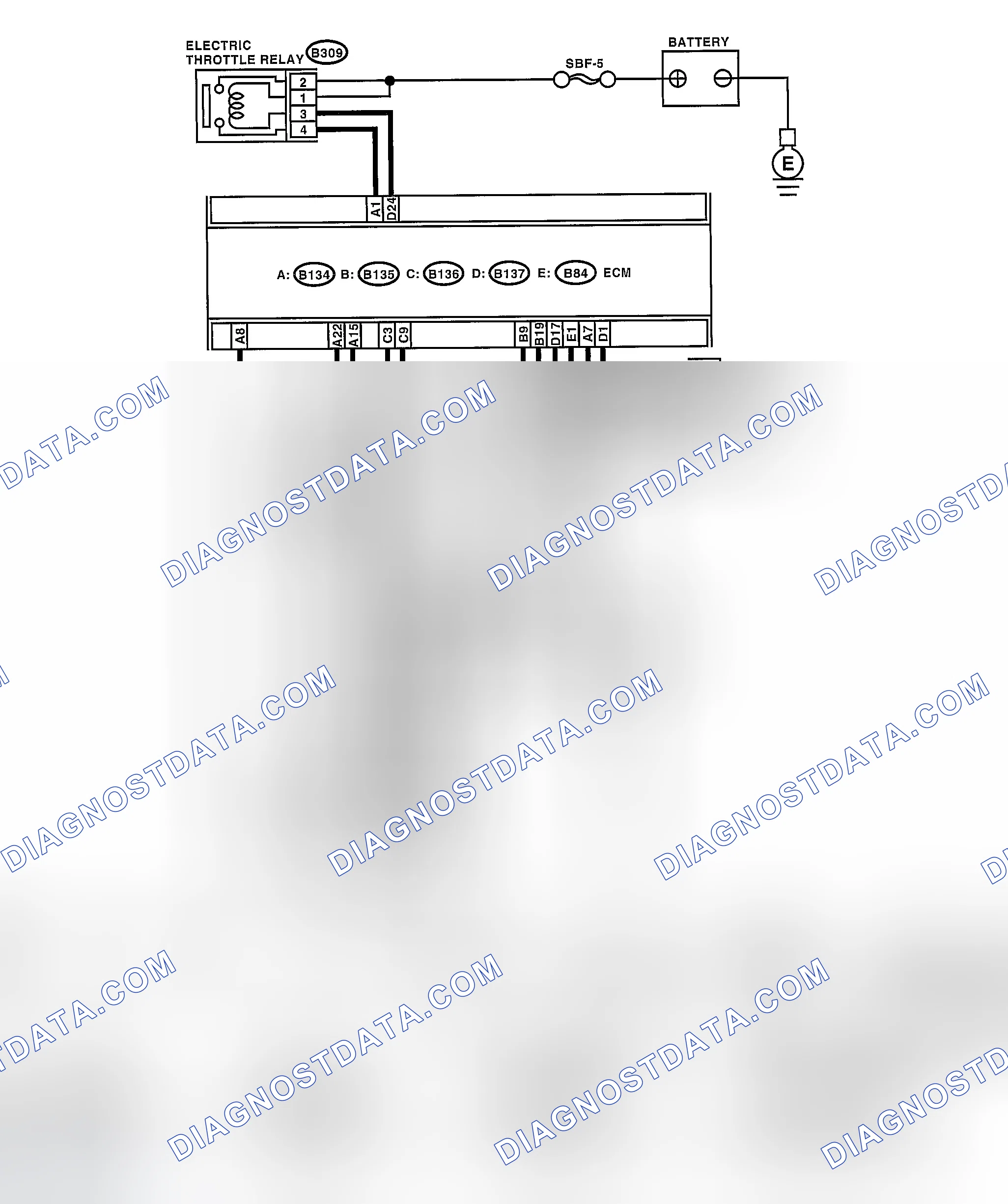 Scheme 1005: WIRING DIAGRAM