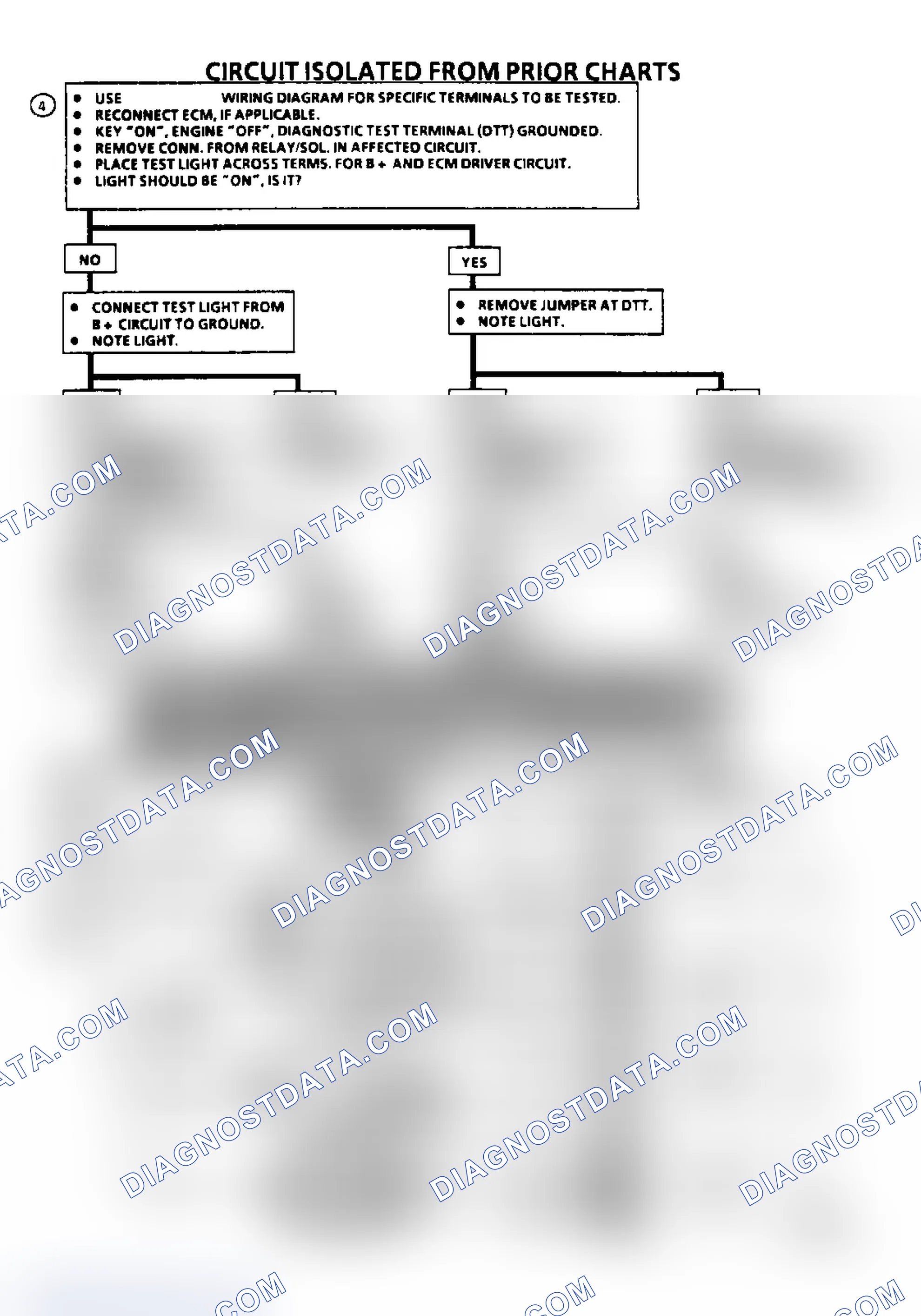 Scheme 63: Code 26: Quad-Driver Circuit Flow Chart (3 of 3) (3.8L)