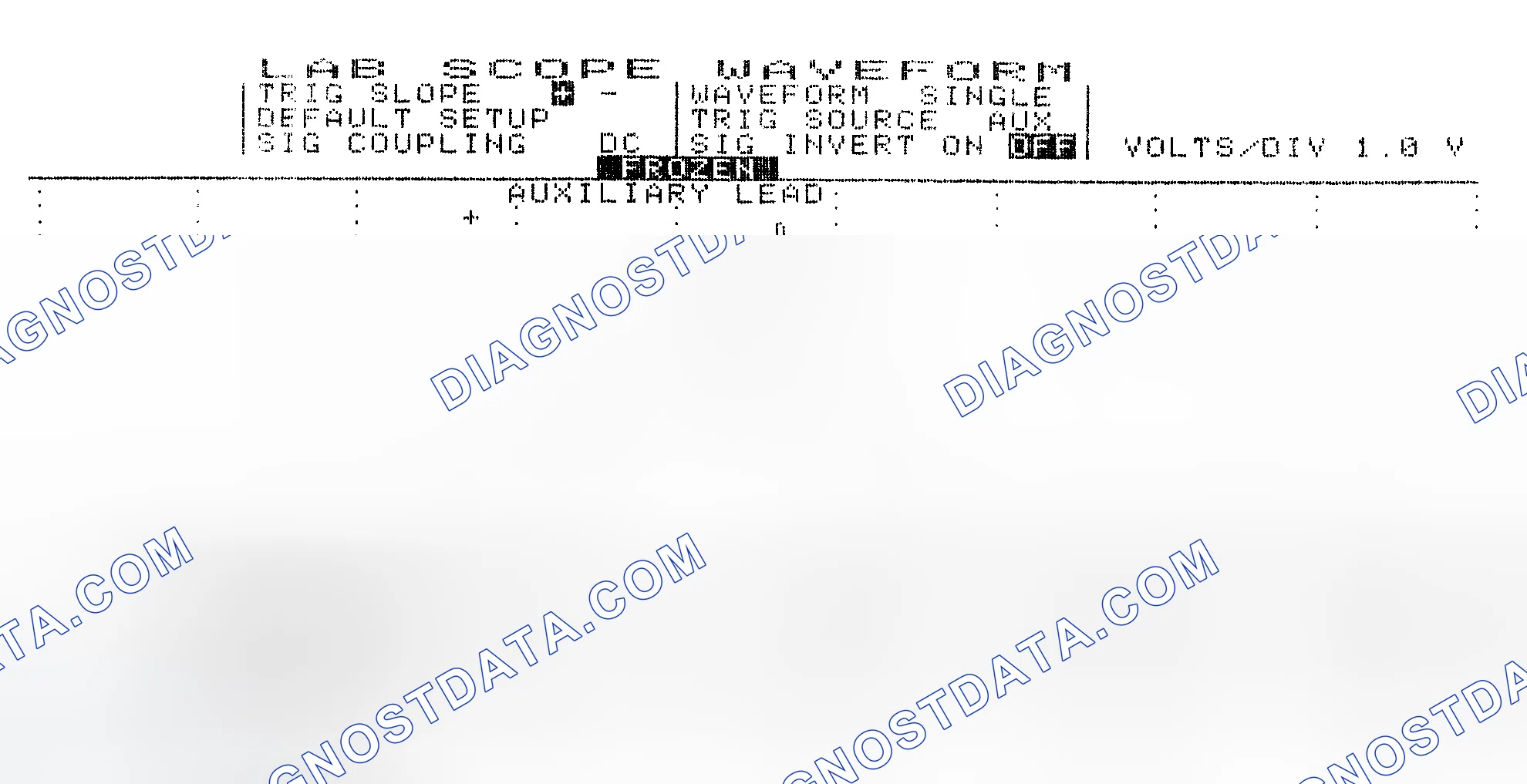 Scheme 19: Single Injector w/Excessive Current Flow - Current Pattern
