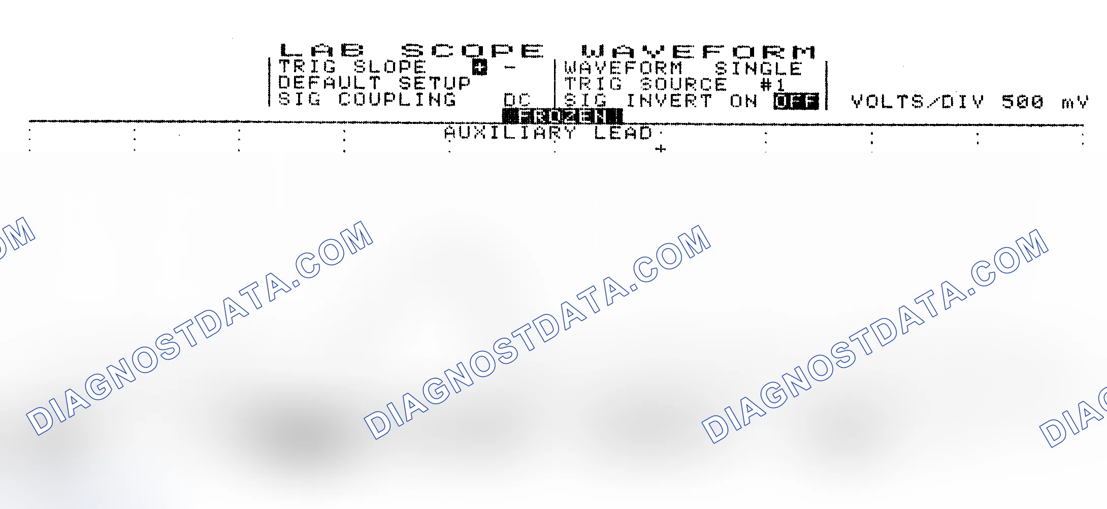 Scheme 10: Single Injector w/Excessive Current Flow - Current Pattern