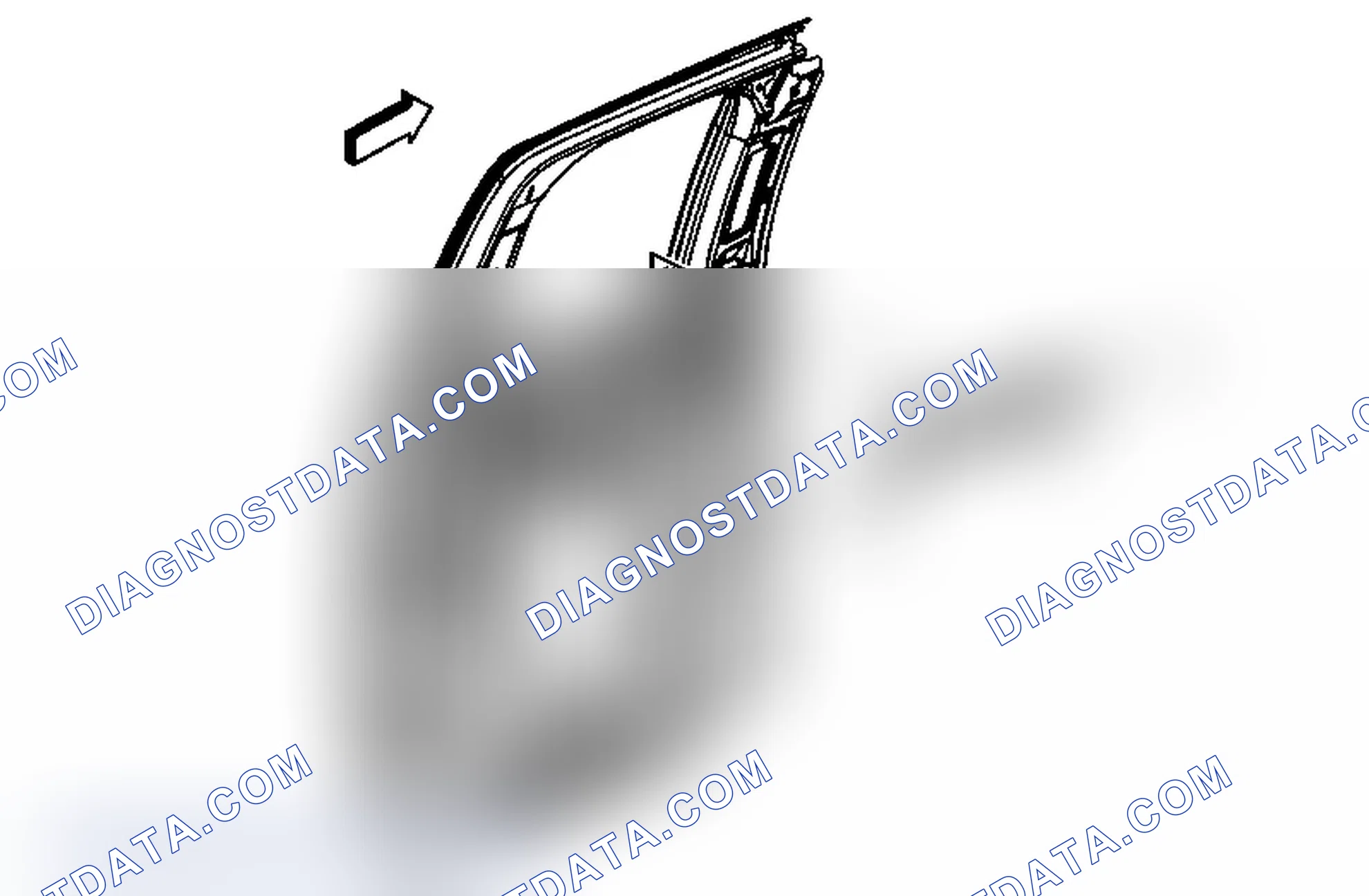 Scheme 26: Rear Side Door Window Inner Sealing Strip Replacement (Extended Cab)