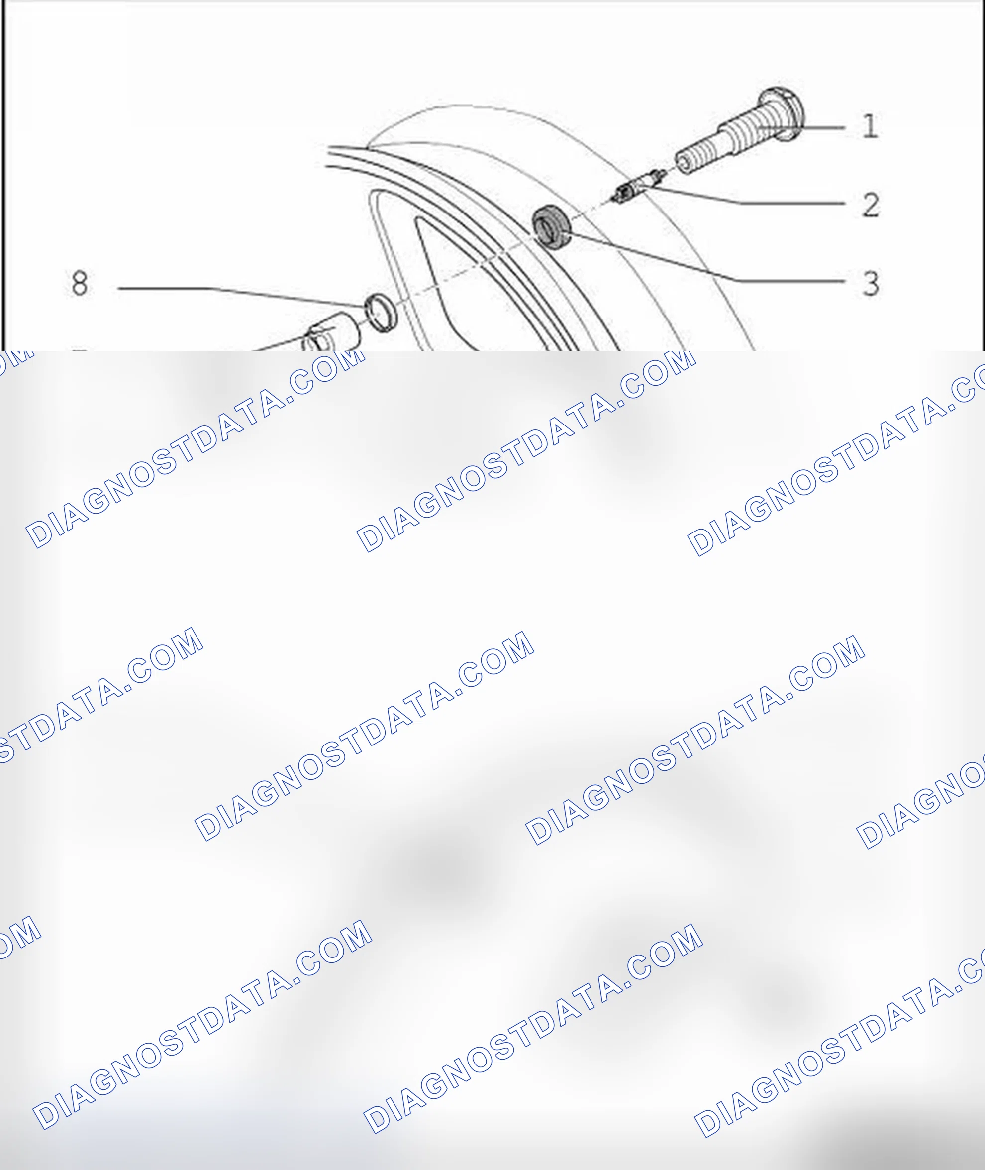 Scheme 62: TIRE PRESSURE MONITORING SYSTEM ASSEMBLY OVERVIEW