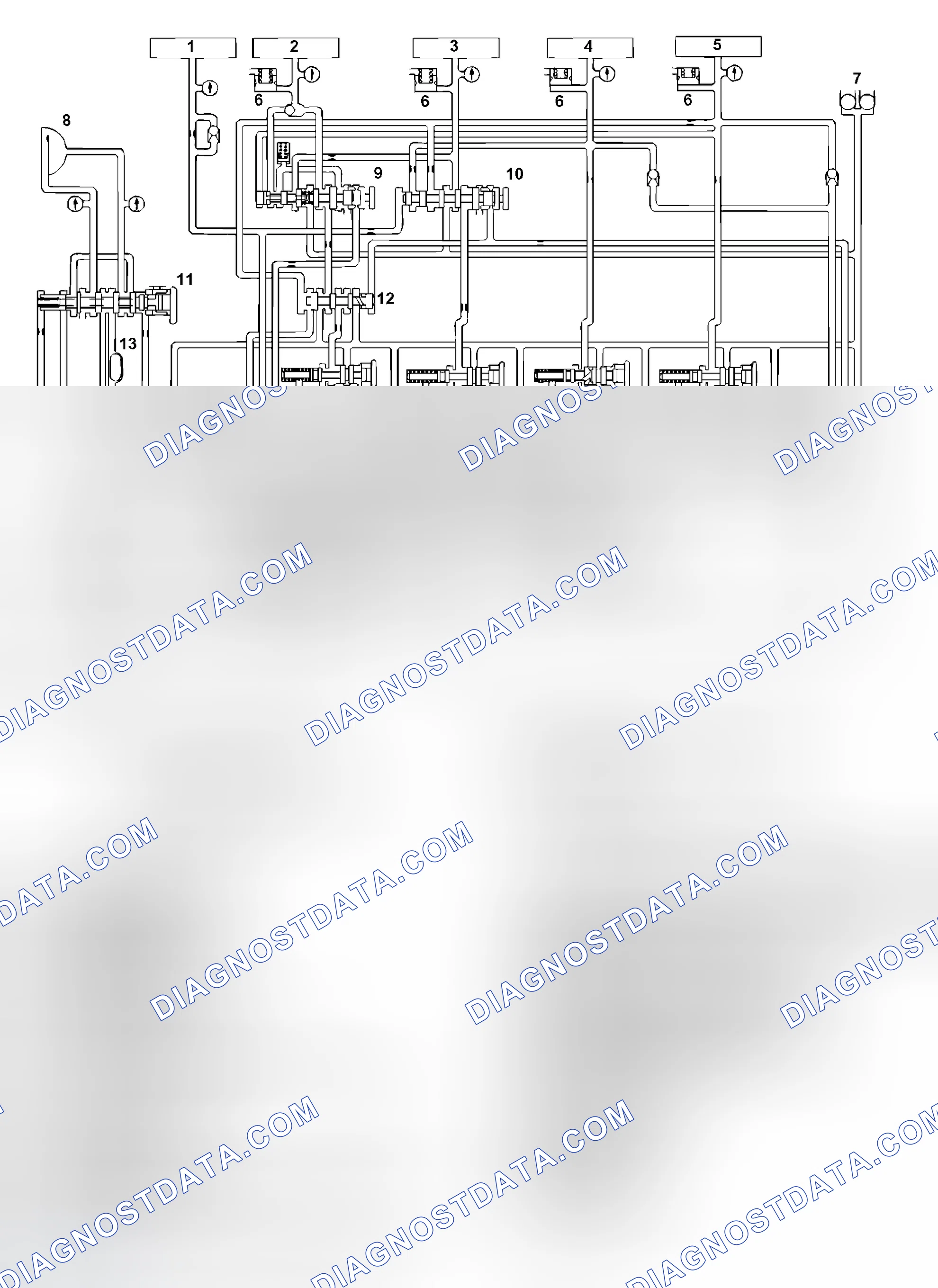 Scheme 100: FAIL-SAFE (IN CASE OF FAIL-SAFE VALVE B OPERATION)