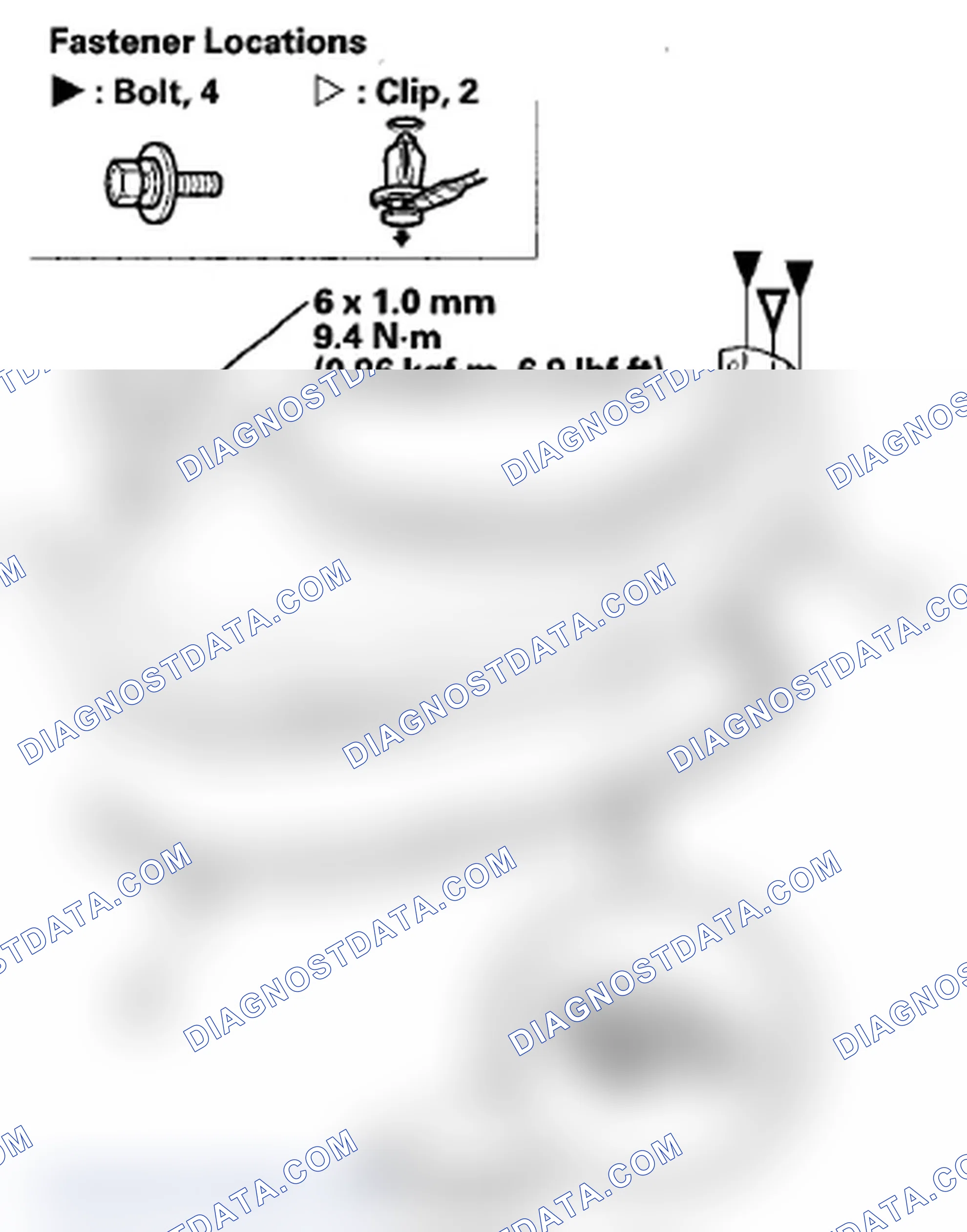 Scheme 47: Rear Bumper Lower Face Replacement