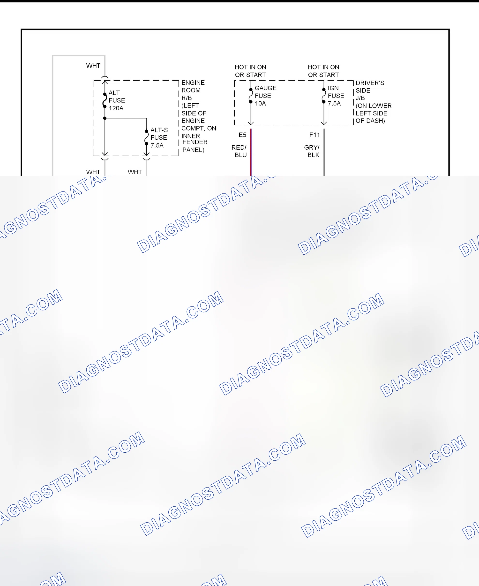 Scheme 15: Charging System Wiring Diagram (4Runner)