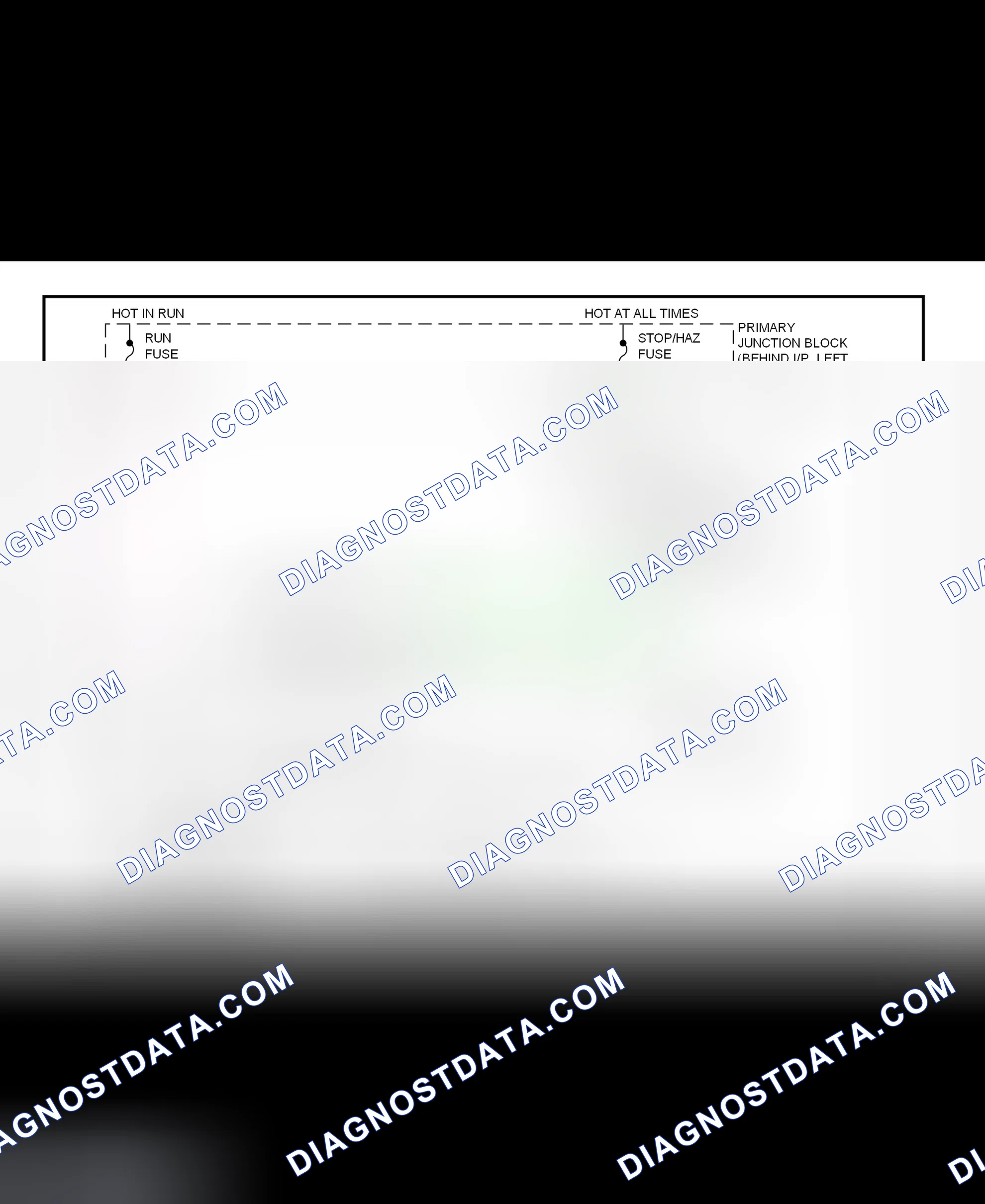 Scheme 78: Shift Interlock System Wiring Diagram (1997 Cougar & Thunderbird)