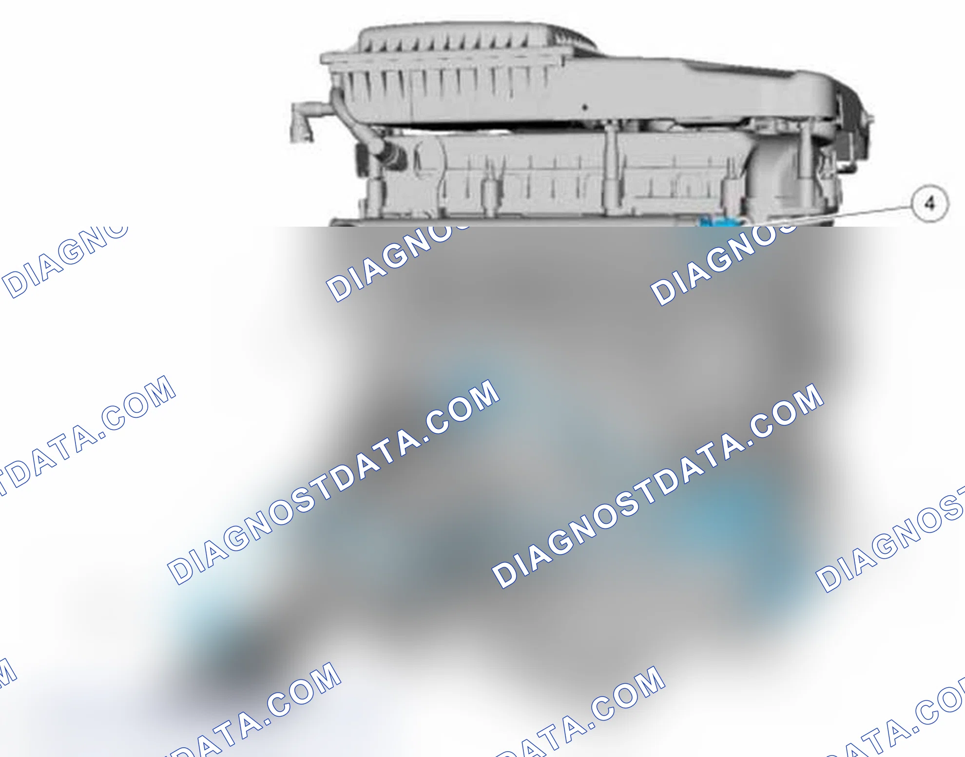 Scheme 2: RH Engine Sensor Locations - HEV