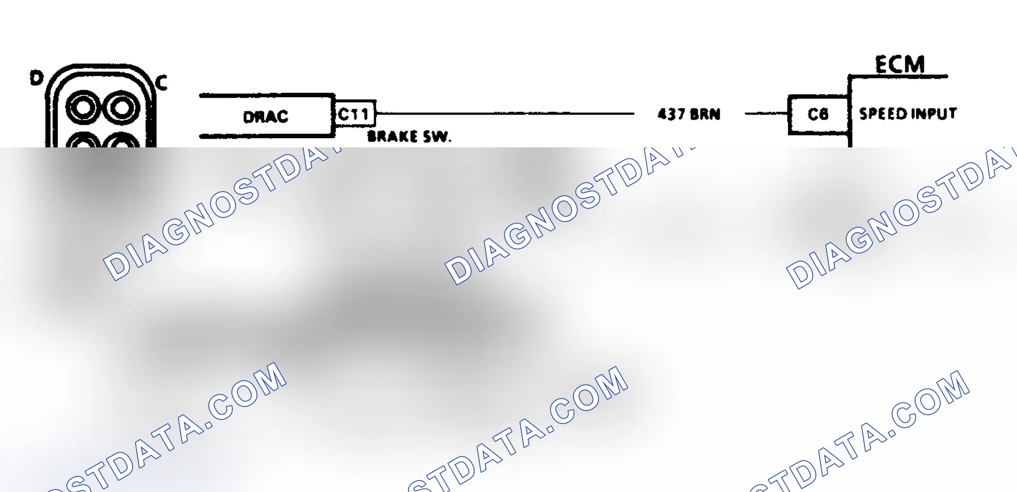 Scheme 311: CHART C-8 TORQUE CONVERTER CLUTCH - 4.3L TURBO PFI