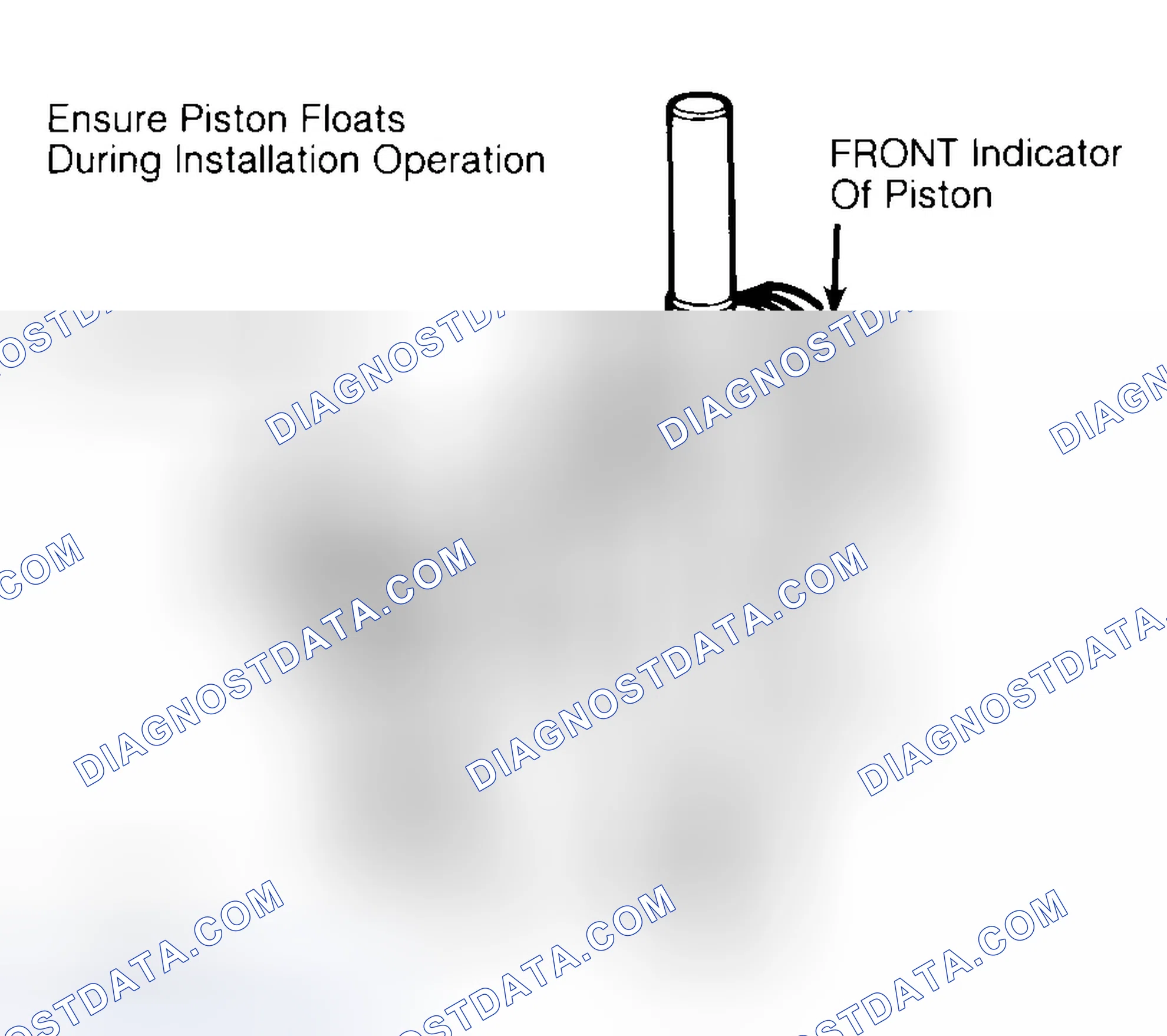 Scheme 12: Installing Typical Piston Pin