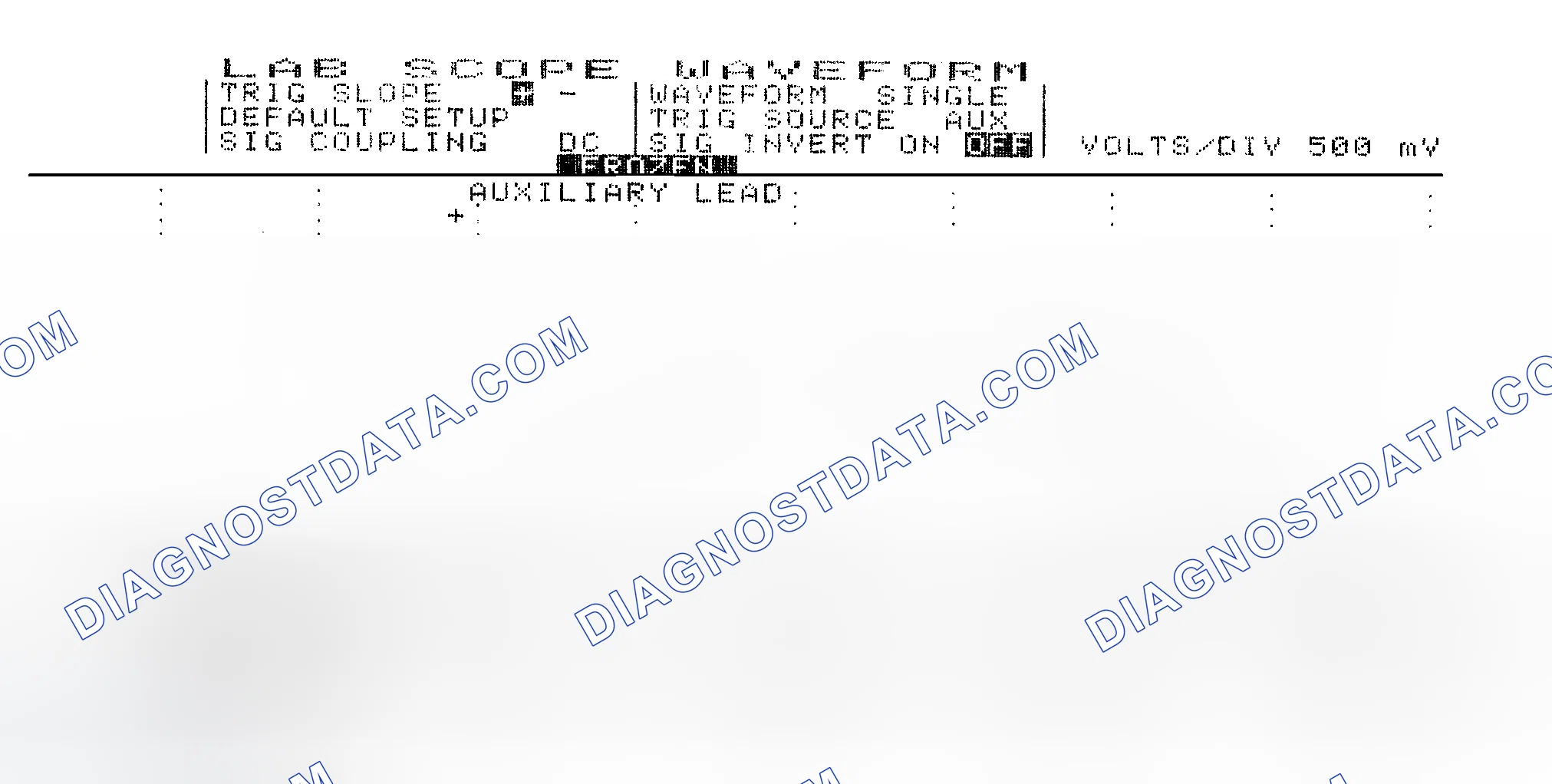 Scheme 14: Single Injector w/Excessive Current Flow - Current Pattern