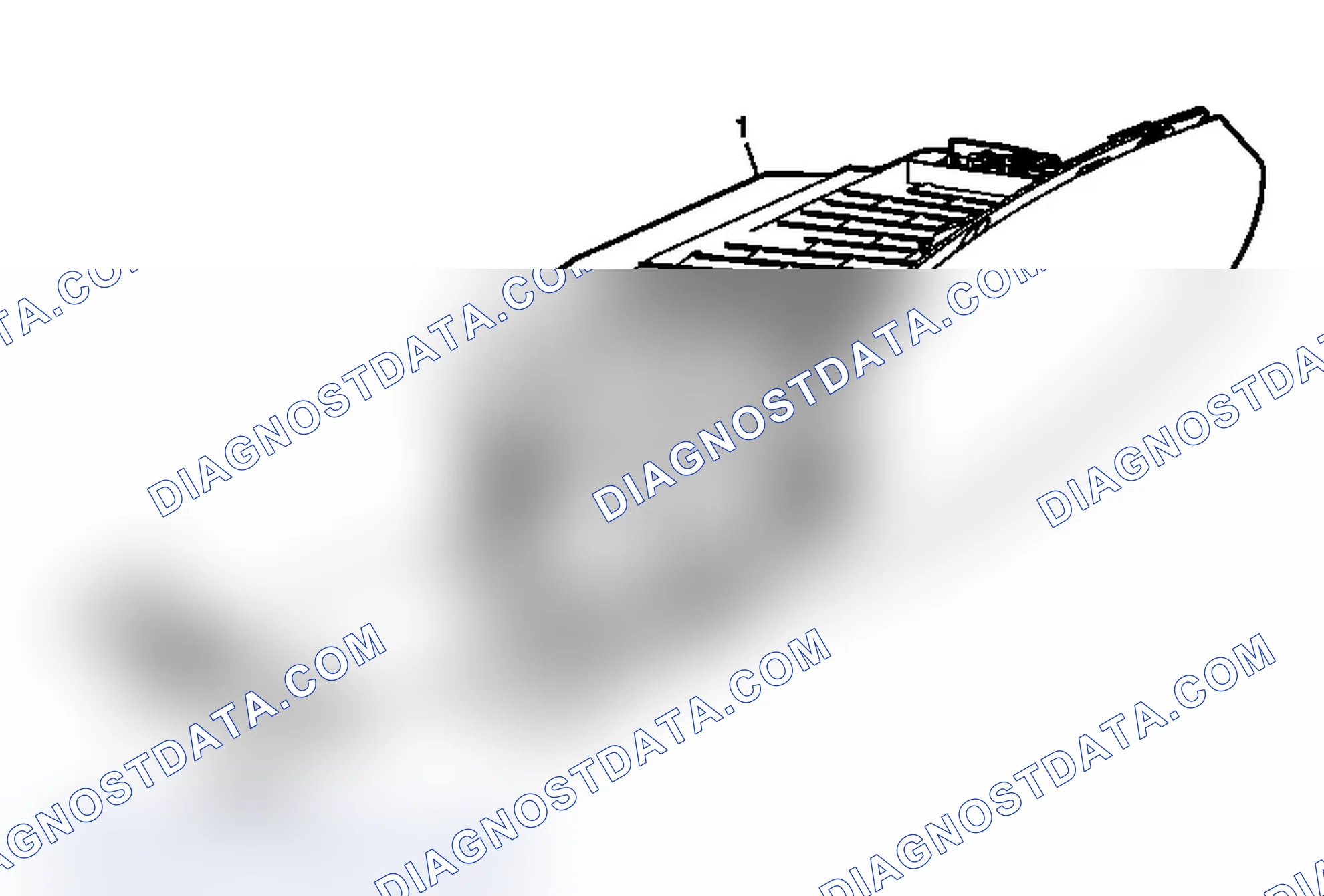 Scheme 75: Instrument Panel Compartment Door Dampener Replacement (Lower Compartment)