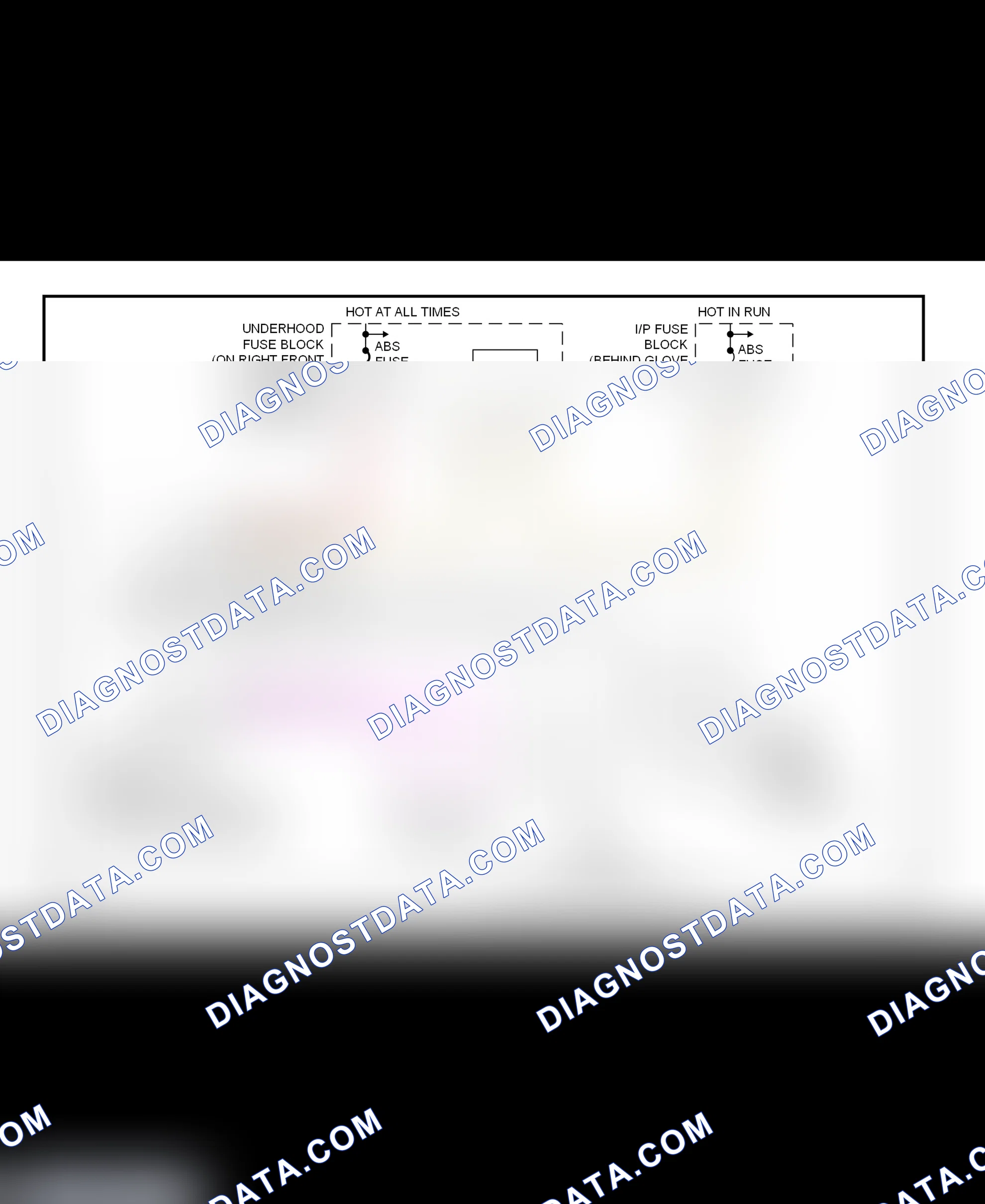 Scheme 8: Electronic Steering Wiring Diagram (Park Avenue)