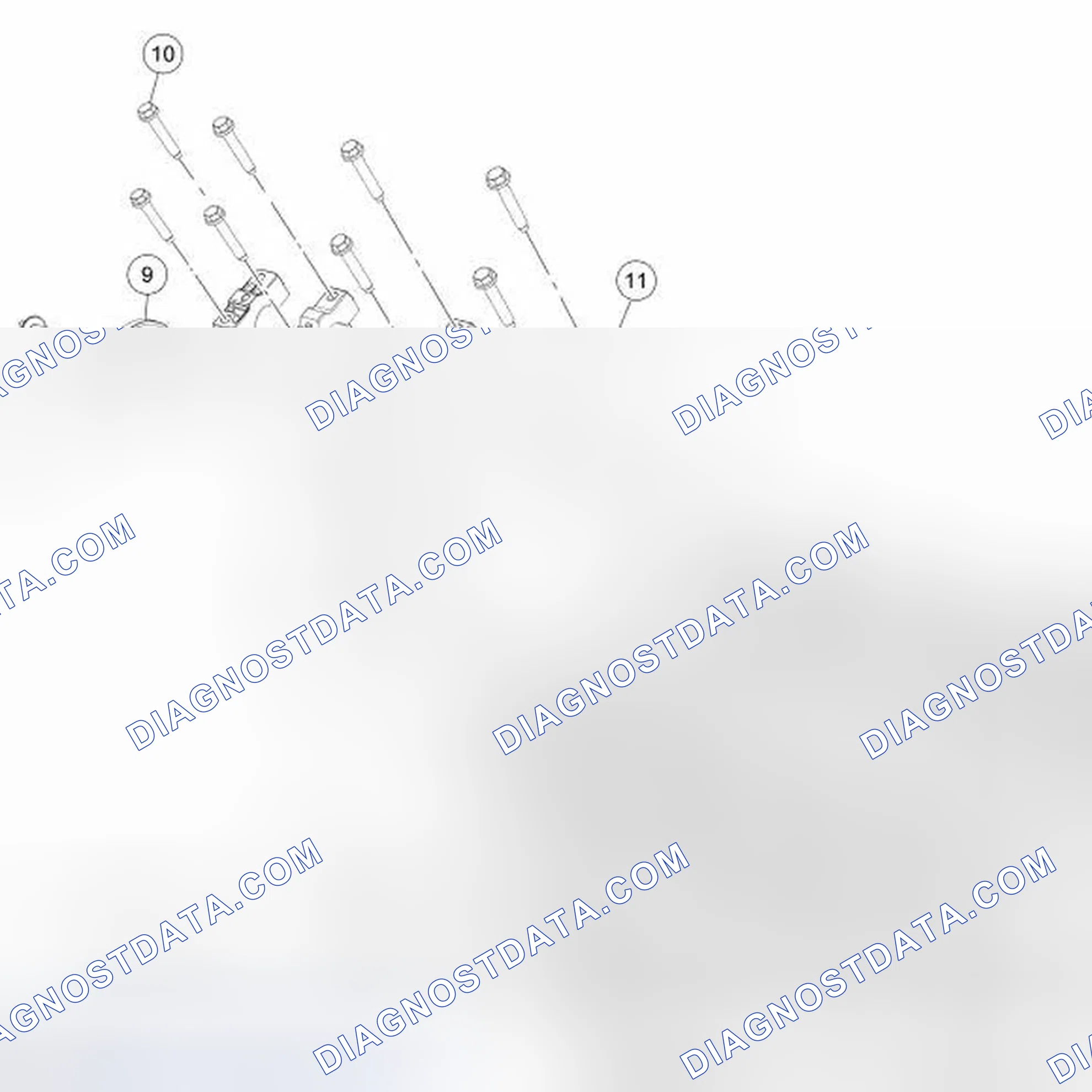 Scheme 345: Valve Train Components - Exploded View