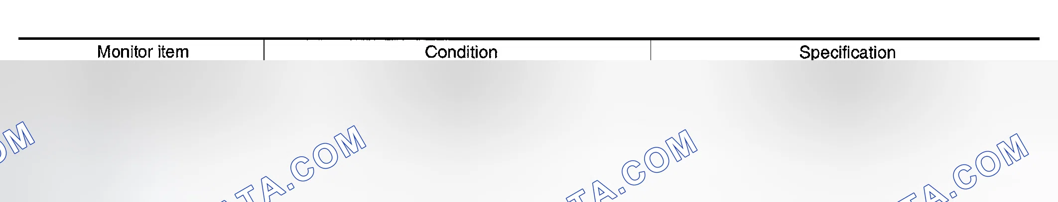 Scheme 735: CONSULT-II REFERENCE VALUE IN DATA MONITOR MODE