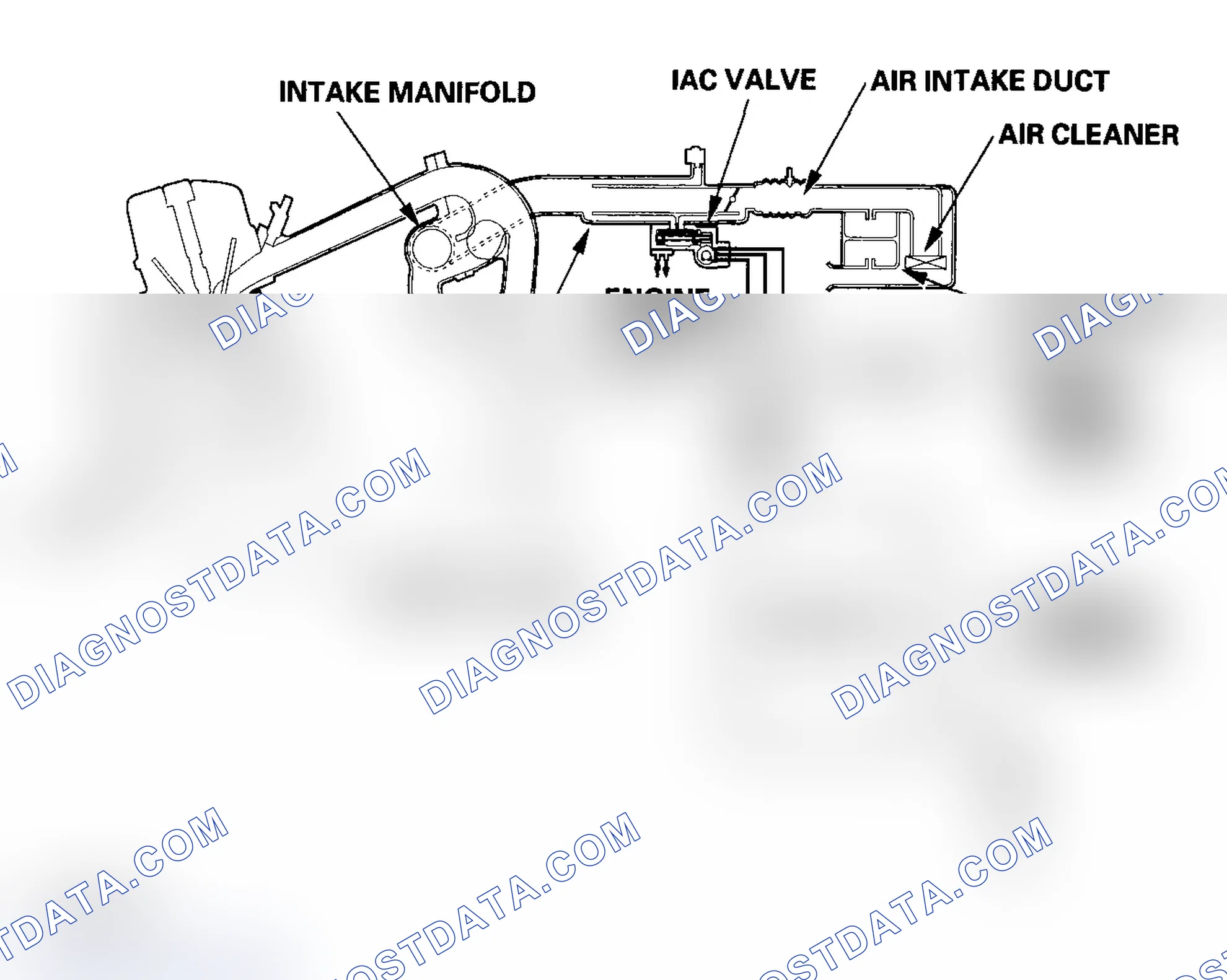 Scheme 87: Intake Air System Diagram