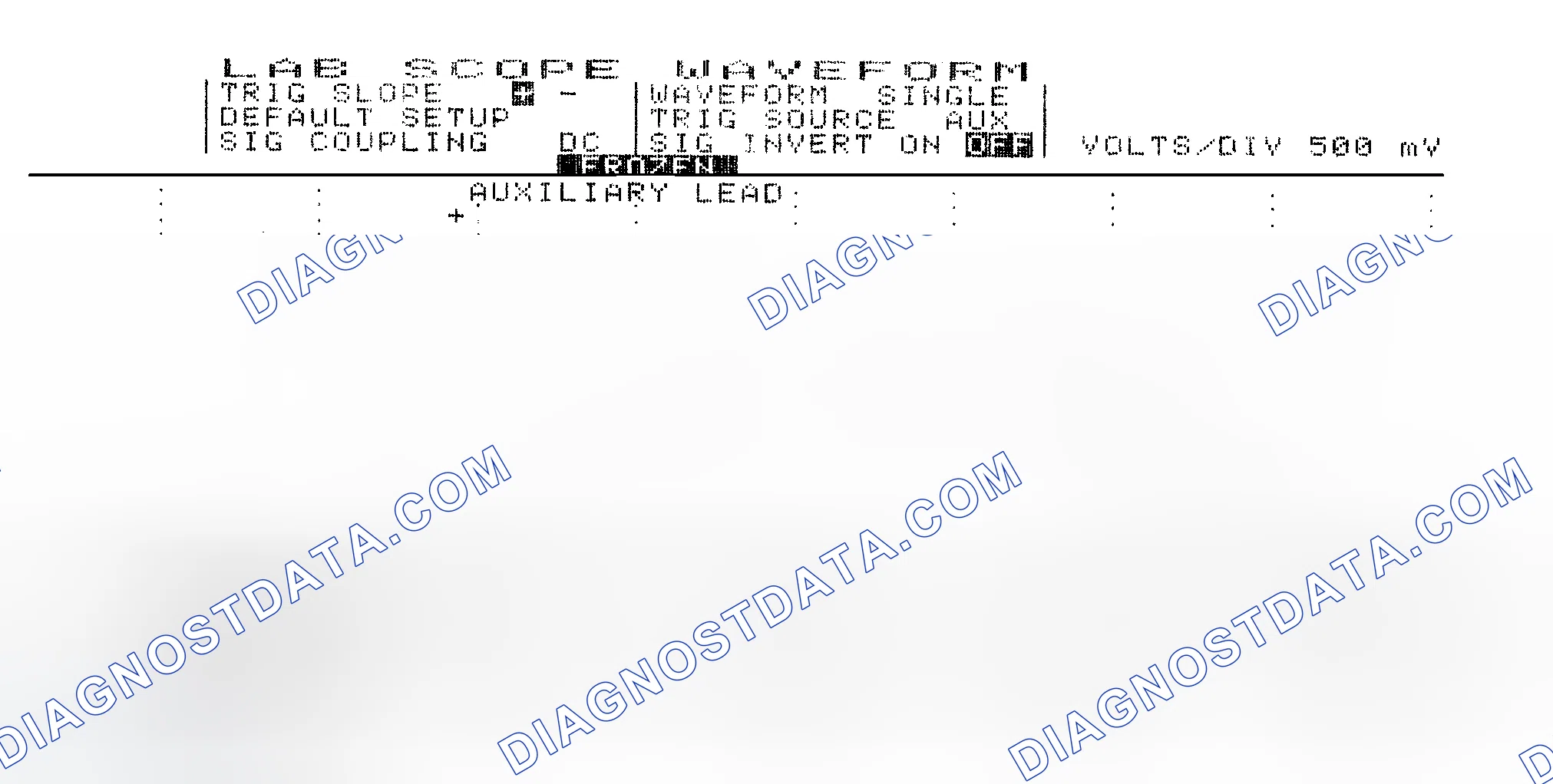 Scheme 14: Single Injector w/Excessive Current Flow - Current Pattern