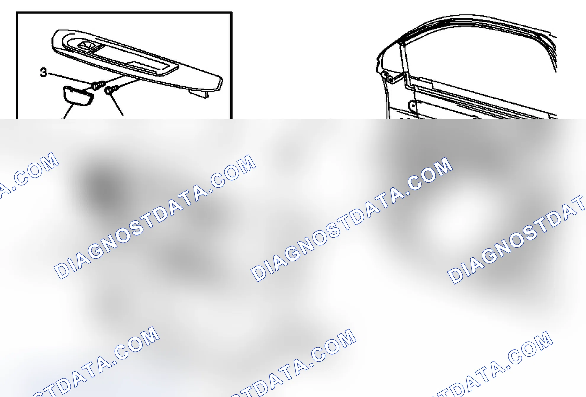Scheme 65: Front Side Door Trim Panel Replacement - Right Side (Traverse)