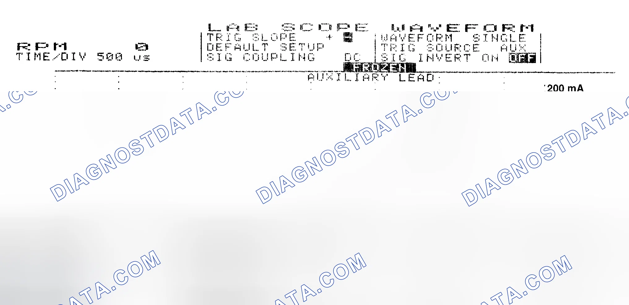 Scheme 17: Single Injector w/Normal Current Flow - Current Pattern