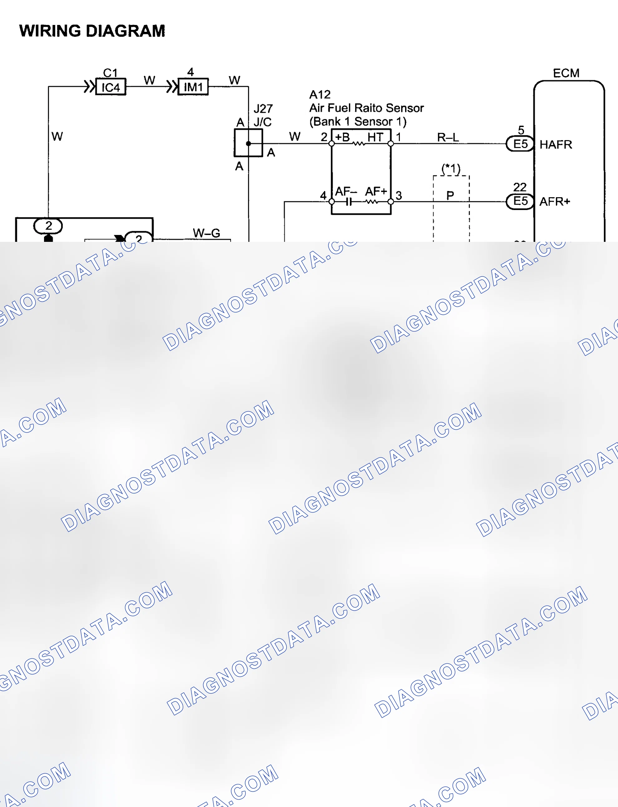 Scheme 807: Diagnosis & Repair