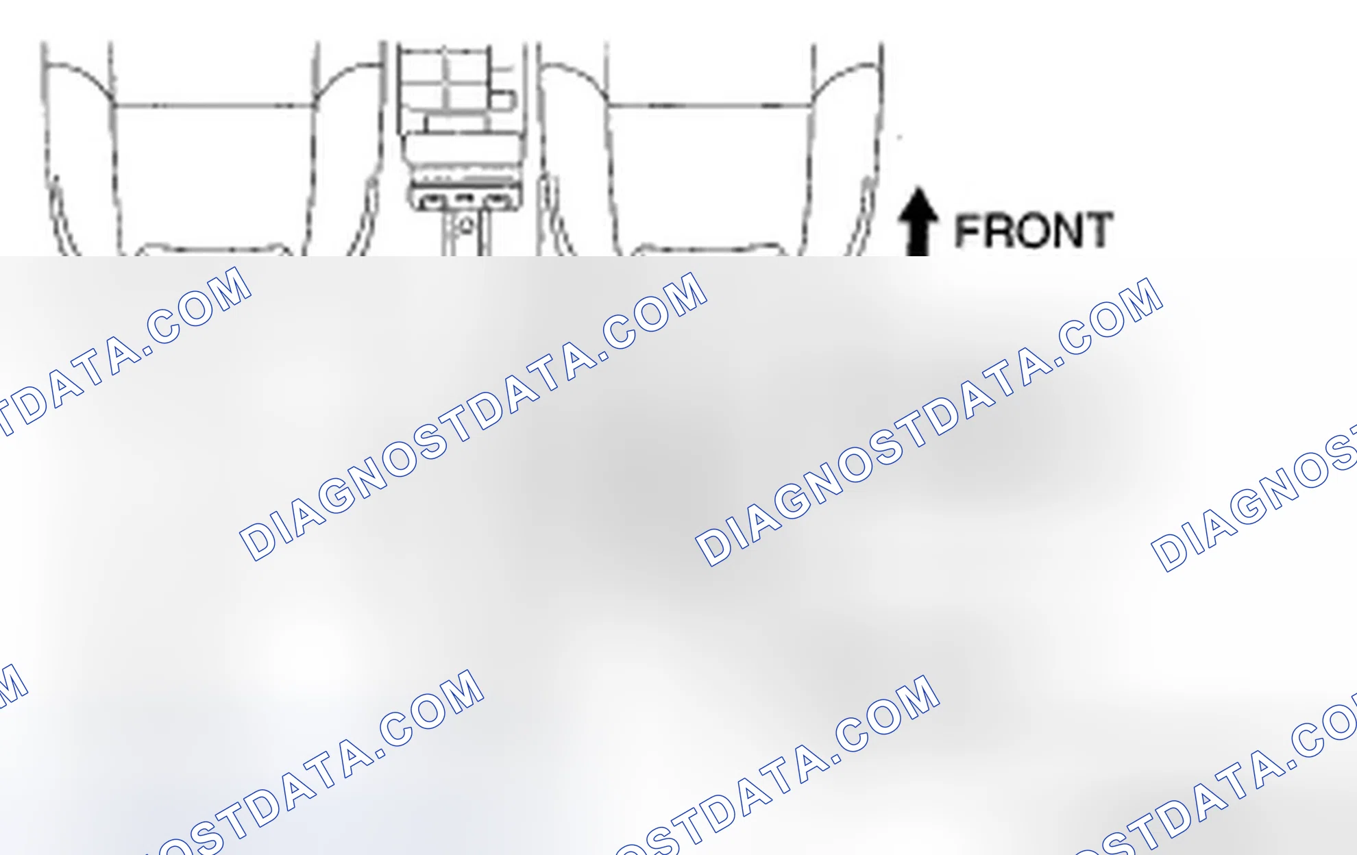 Scheme 27: When removing the rear heater duct No. 4 only