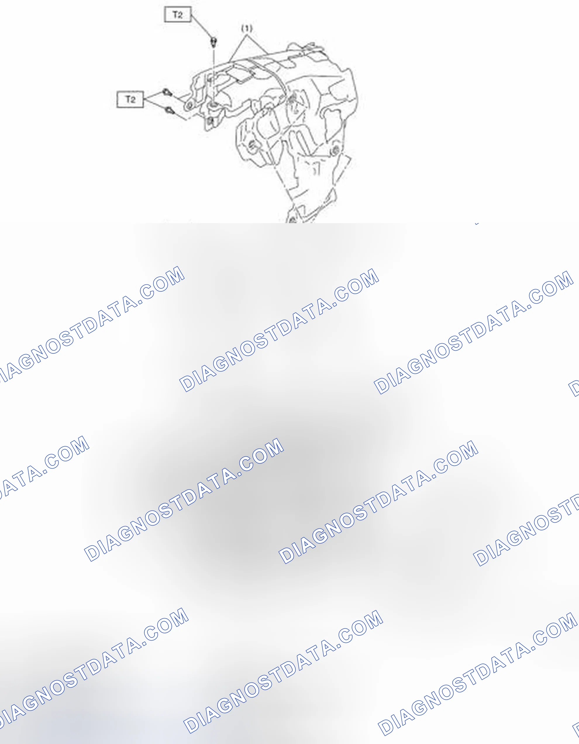 Scheme 585: TRANSMISSION HARNESS AND SENSOR