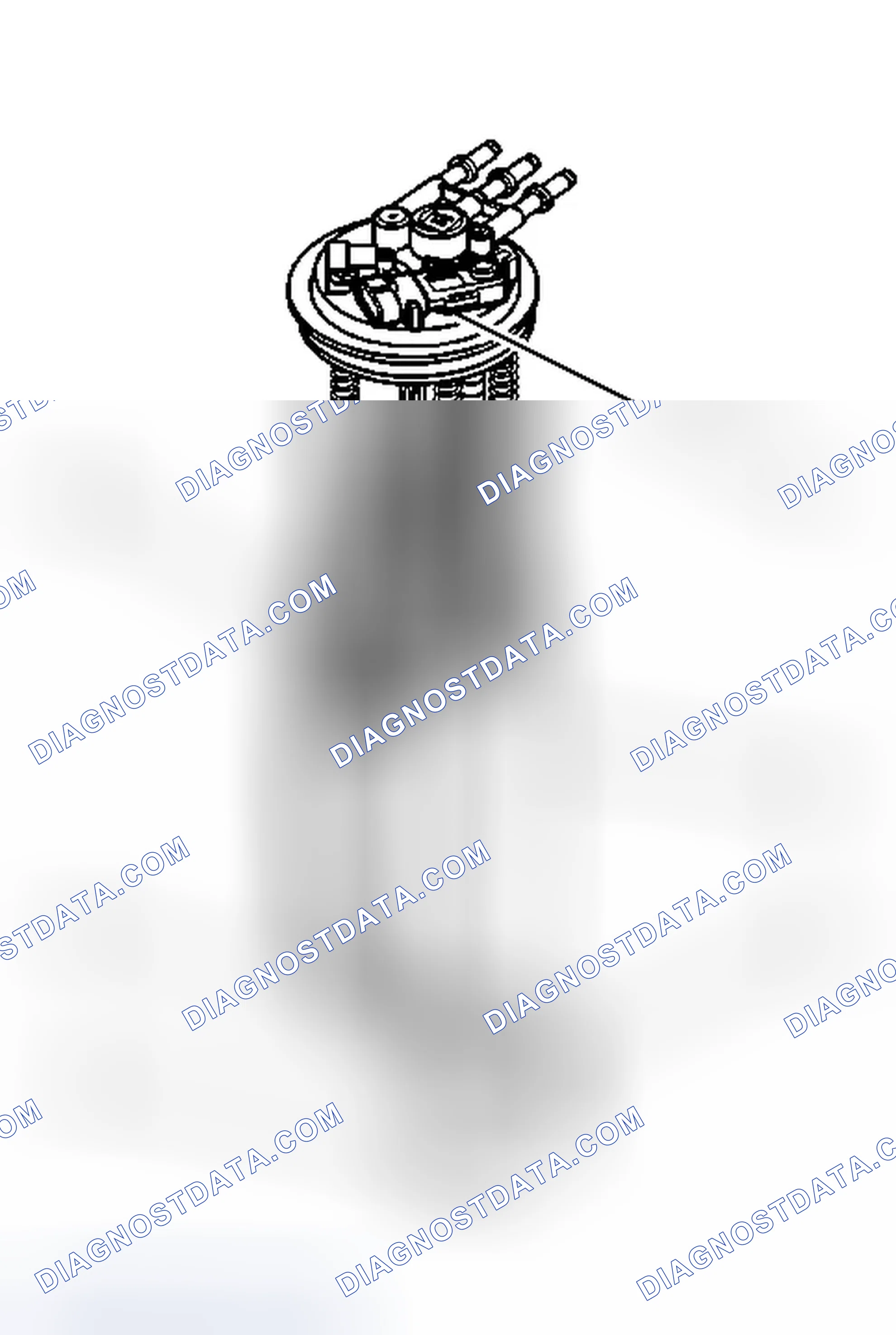 Scheme 447: Fuel Sender Assembly