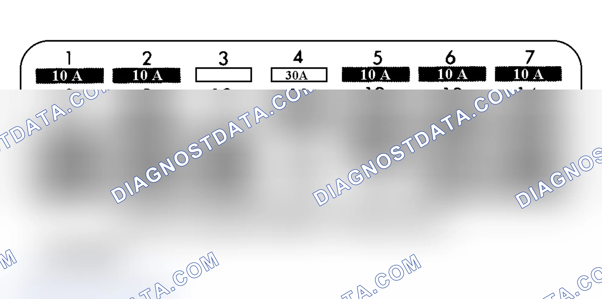 Scheme 8: TRUNK COMPARTMENT FUSE PANEL ID (1993-98 SEVILLE)