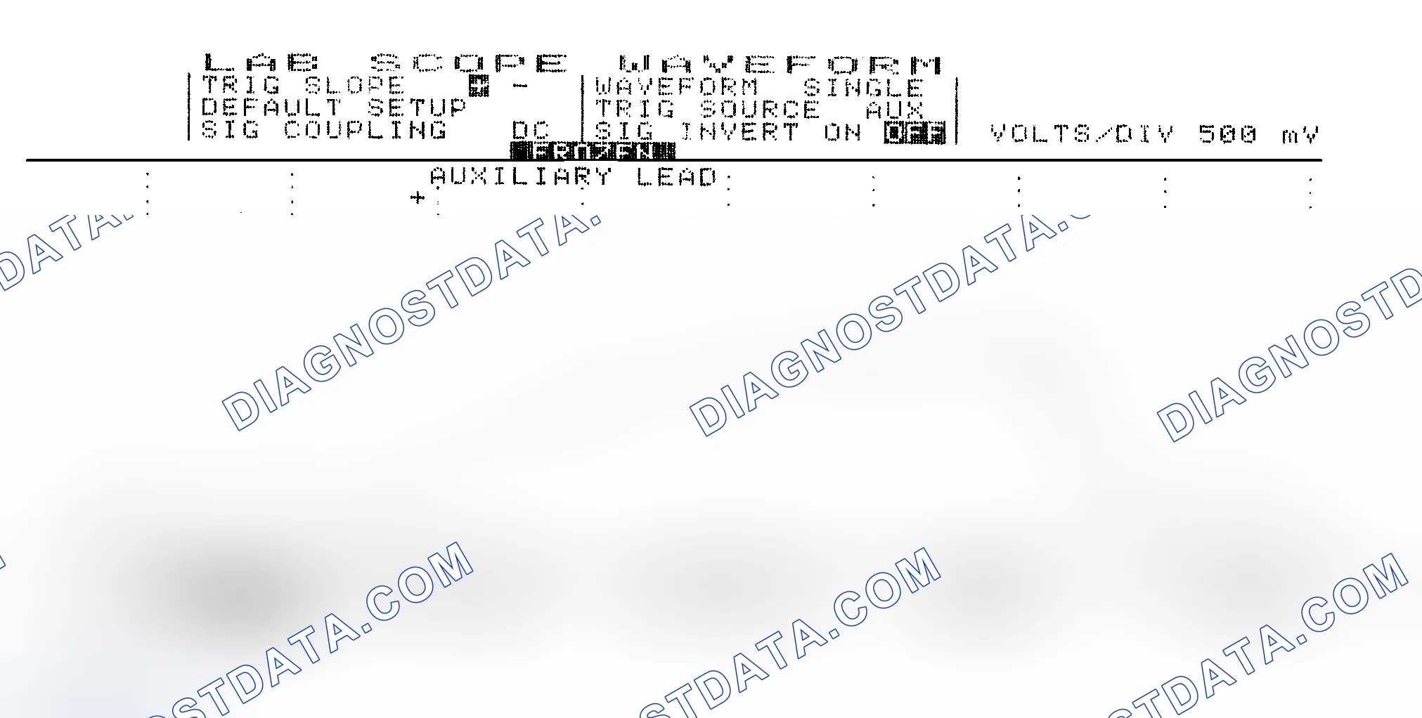 Scheme 14: Single Injector w/Excessive Current Flow - Current Pattern