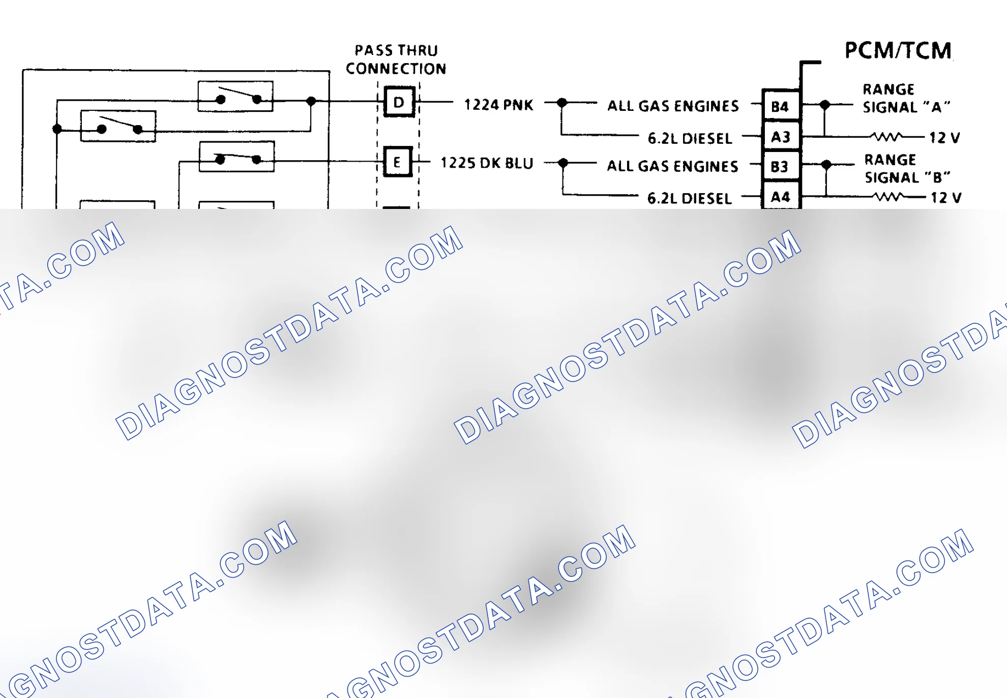 Scheme 146: Code 68 Schematic - Overdrive Ratio Error