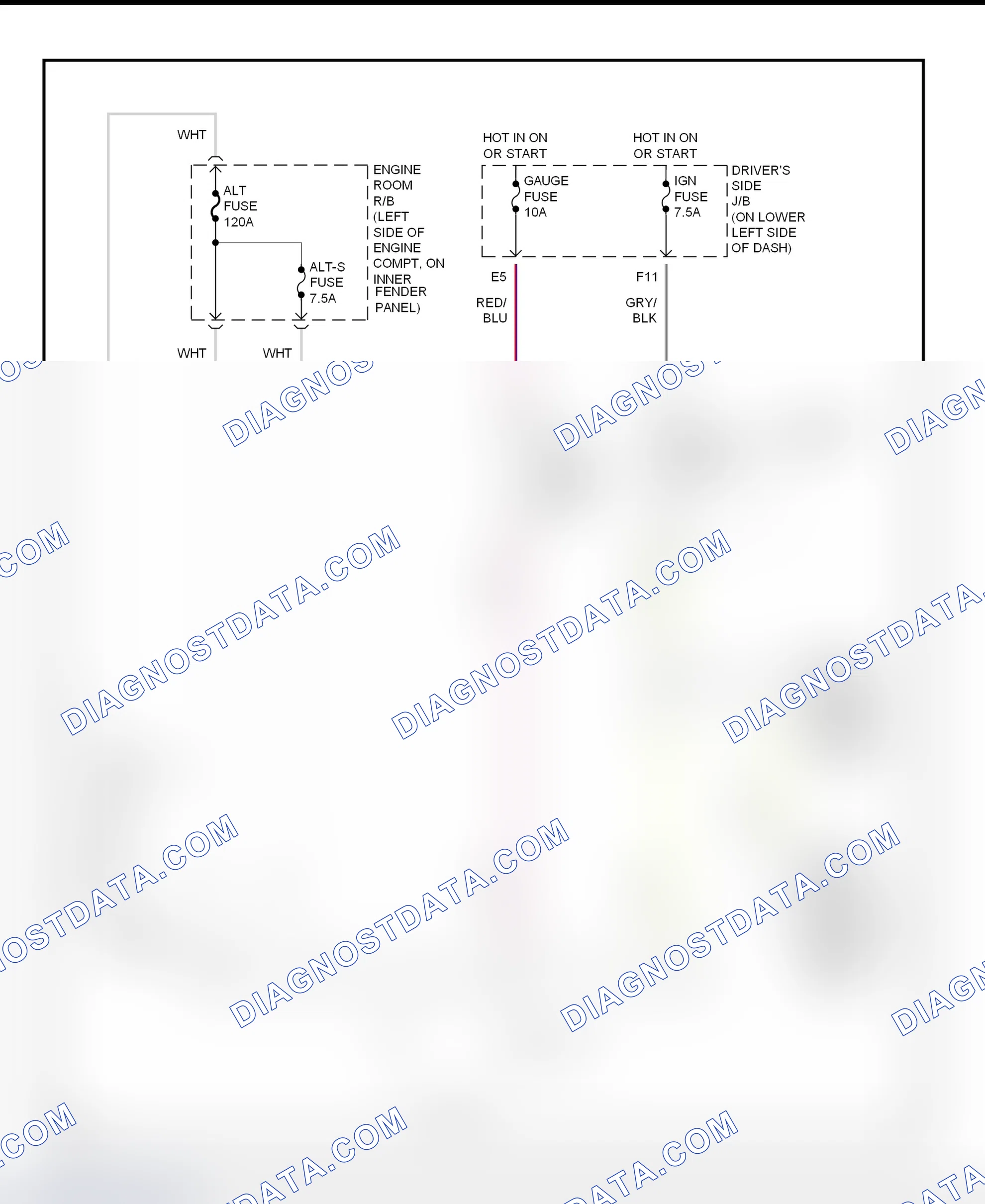 Scheme 20: Charging System Wiring Diagram (4Runner)