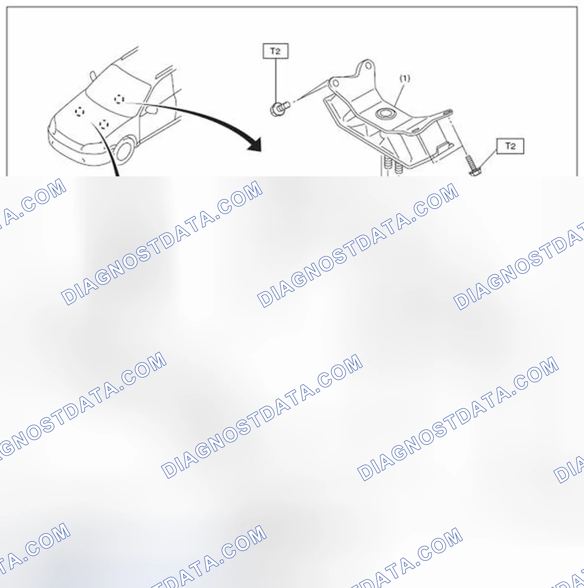 Scheme 190: TRANSMISSION MOUNTING