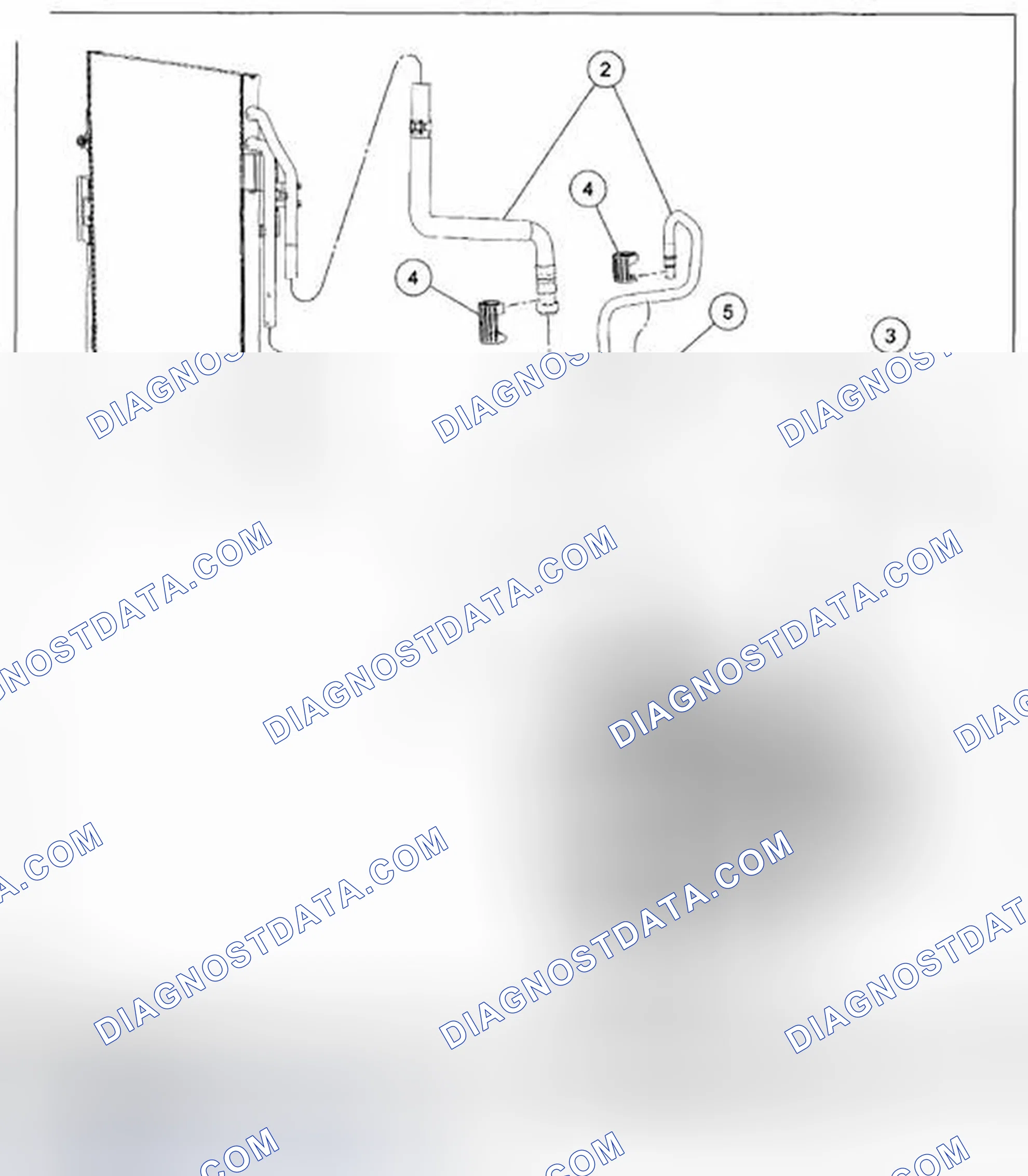 Scheme 559: TRANSAXLE FLUID COOLER TUBES REMOVAL/INSTALLATION