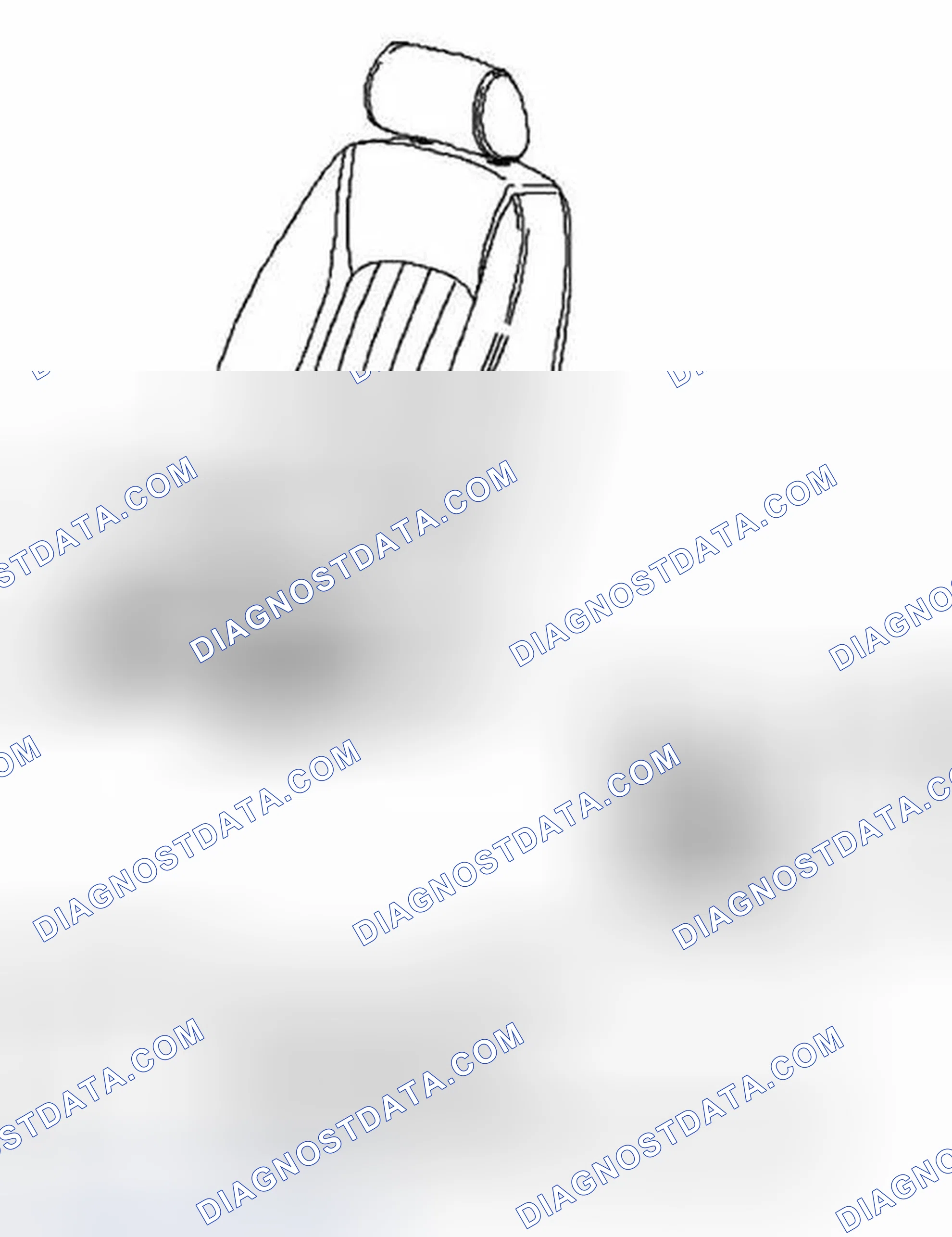 Scheme 2: Front Seat - High Specification, Vehicles with Seat Position Memory