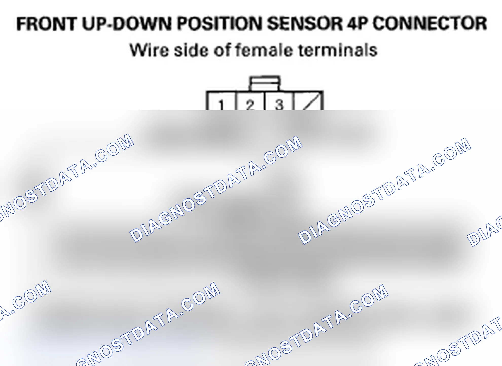 Scheme 19: DTC B1826: Power Seat Front Up-down Motor Pulse Error