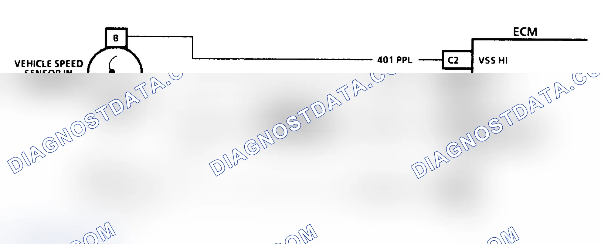 Scheme 155: Code 24, Schematic, Vehicle Speed Sensor (VSS), "W" Body