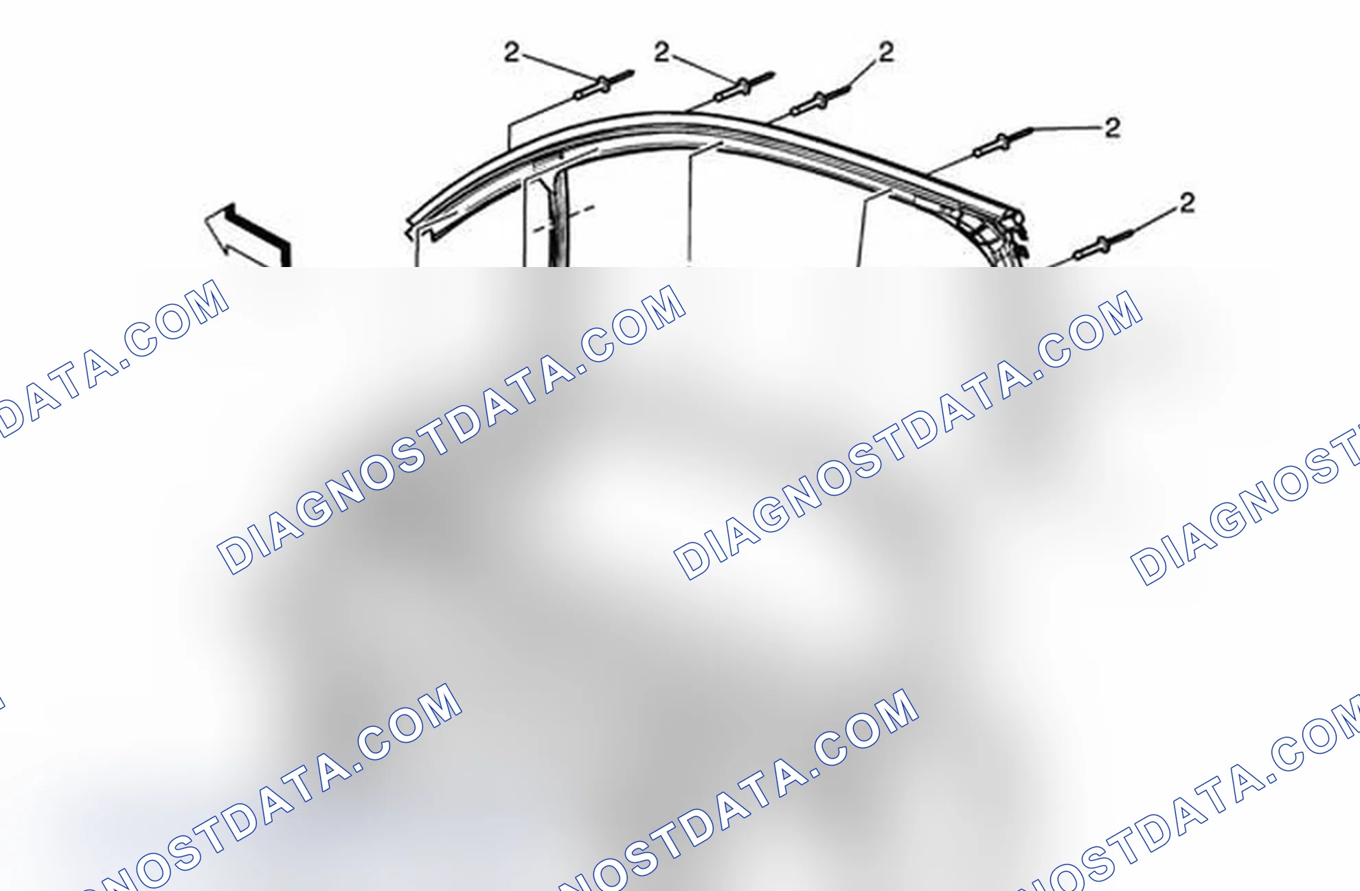 Scheme 11: Front Side Door Window Channel Retainer Replacement (Impala)