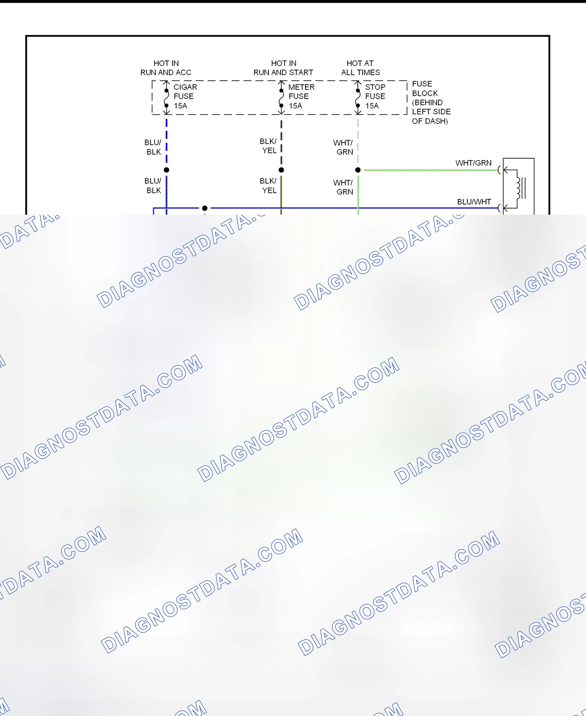 Scheme 214: Shift Interlock System Wiring Diagram (1997 Miata)