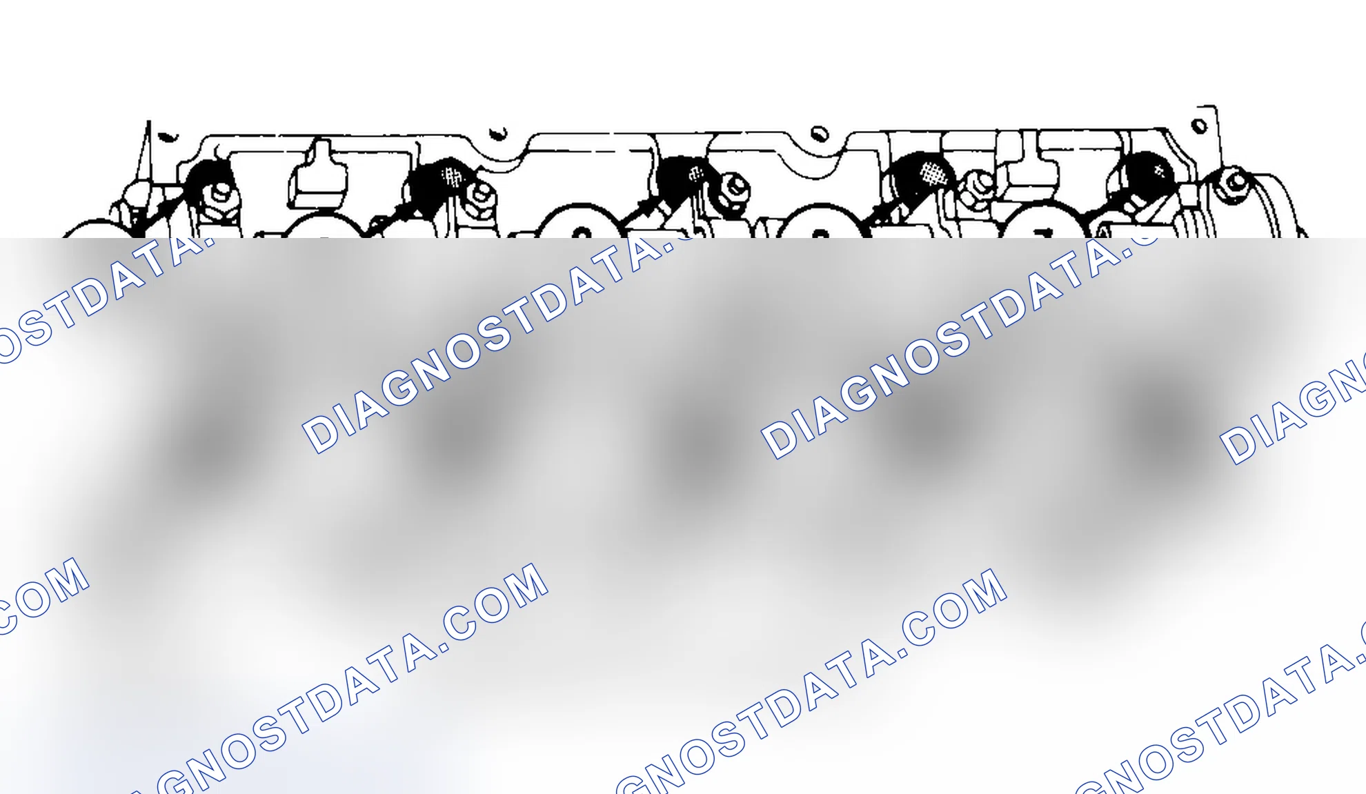 Scheme 3: Typical Cylinder Head Tightening or Loosening Sequence
