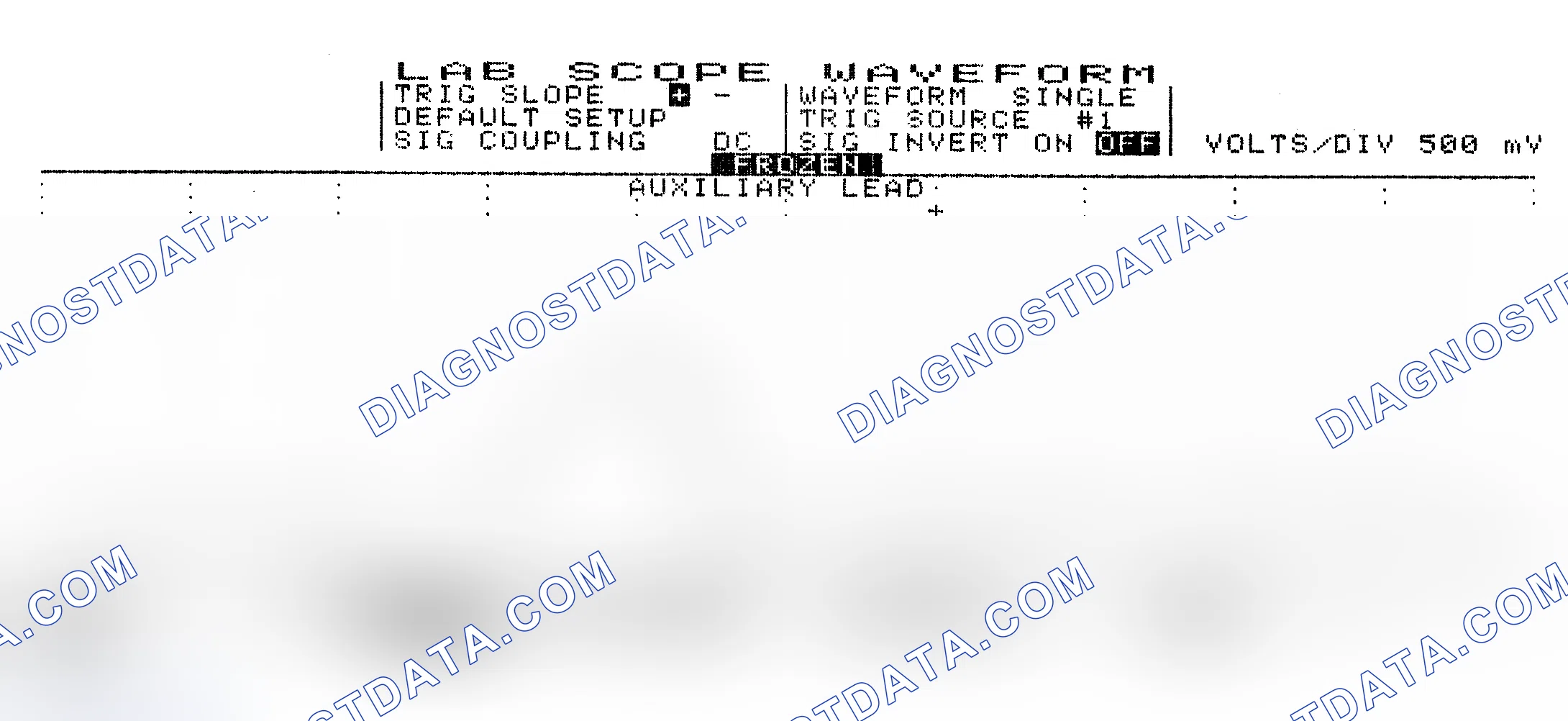 Scheme 10: Single Injector w/Excessive Current Flow - Current Pattern