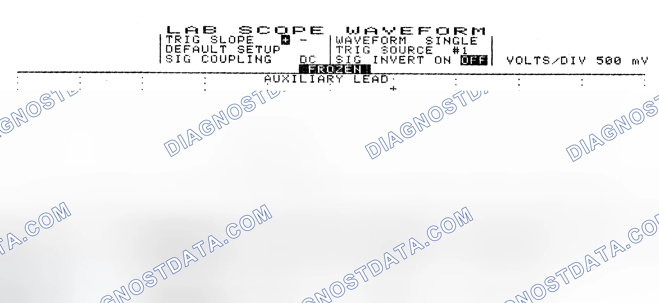 Scheme 10: Single Injector w/Excessive Current Flow - Current Pattern