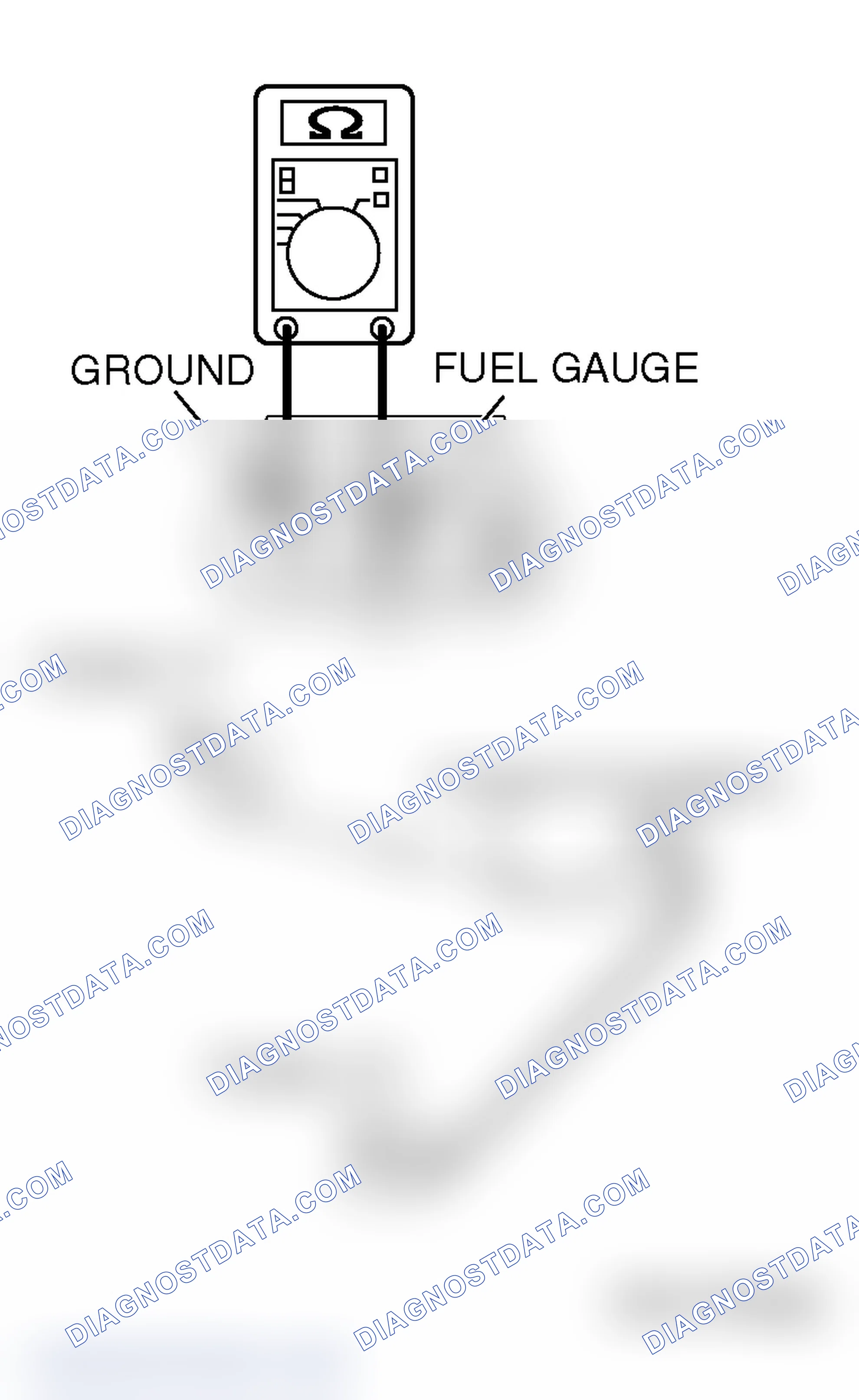 Scheme 305: FUEL LEVEL SENSOR (SUB)