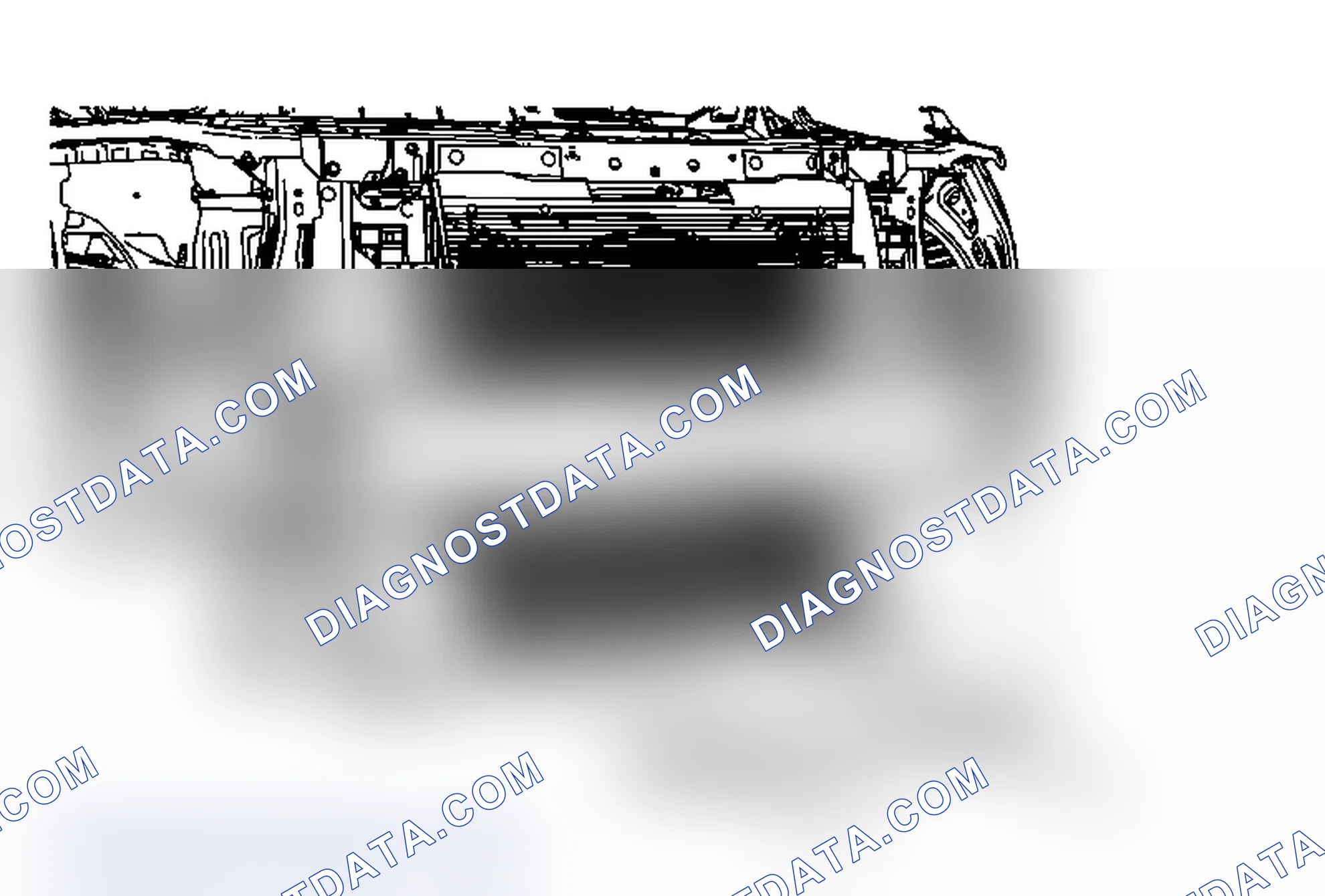 Scheme 45: Radiator Air Lower Seal Replacement