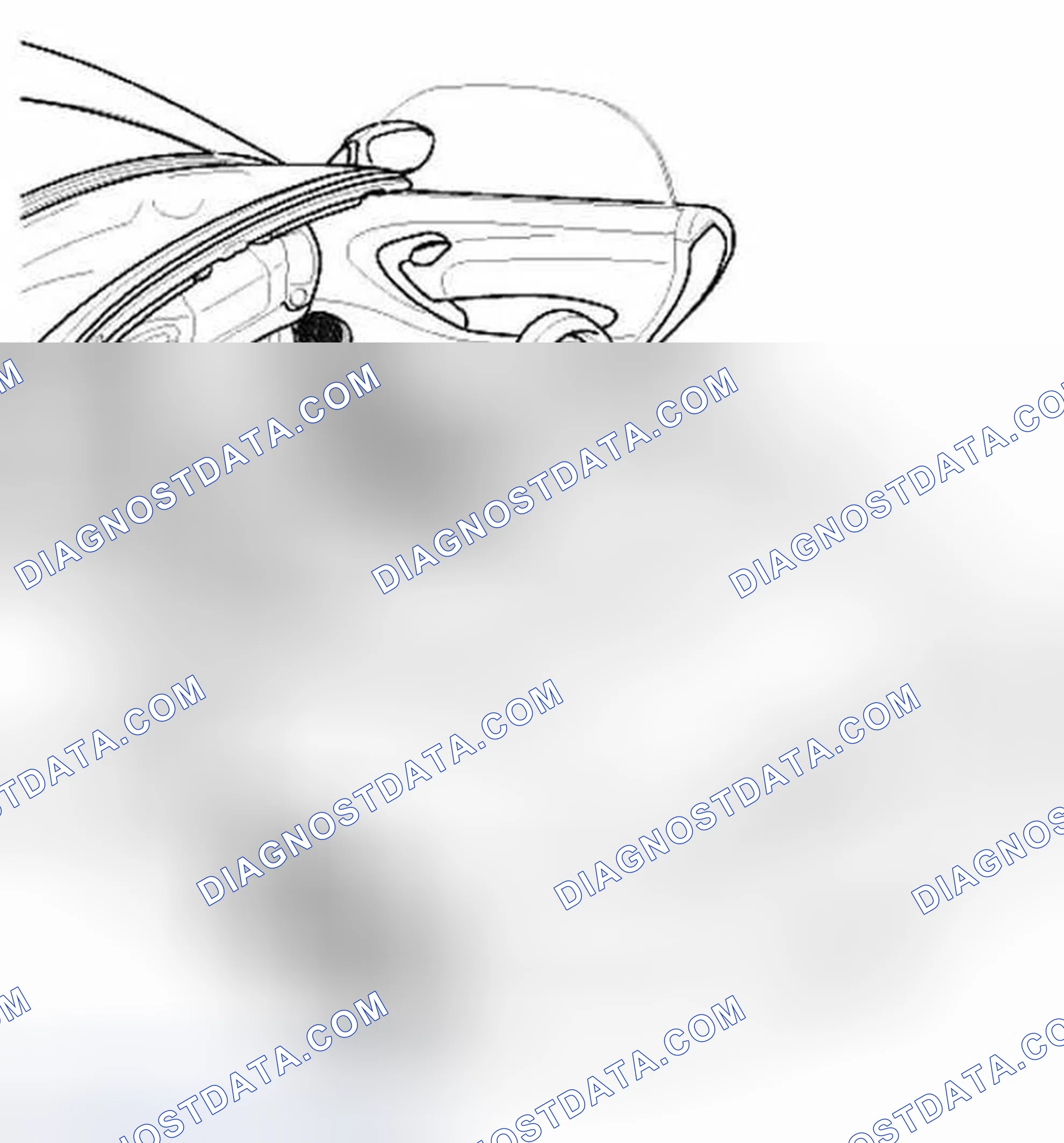 Scheme 54: Removing and installing inner sill (passenger's side) - as of MY 1996