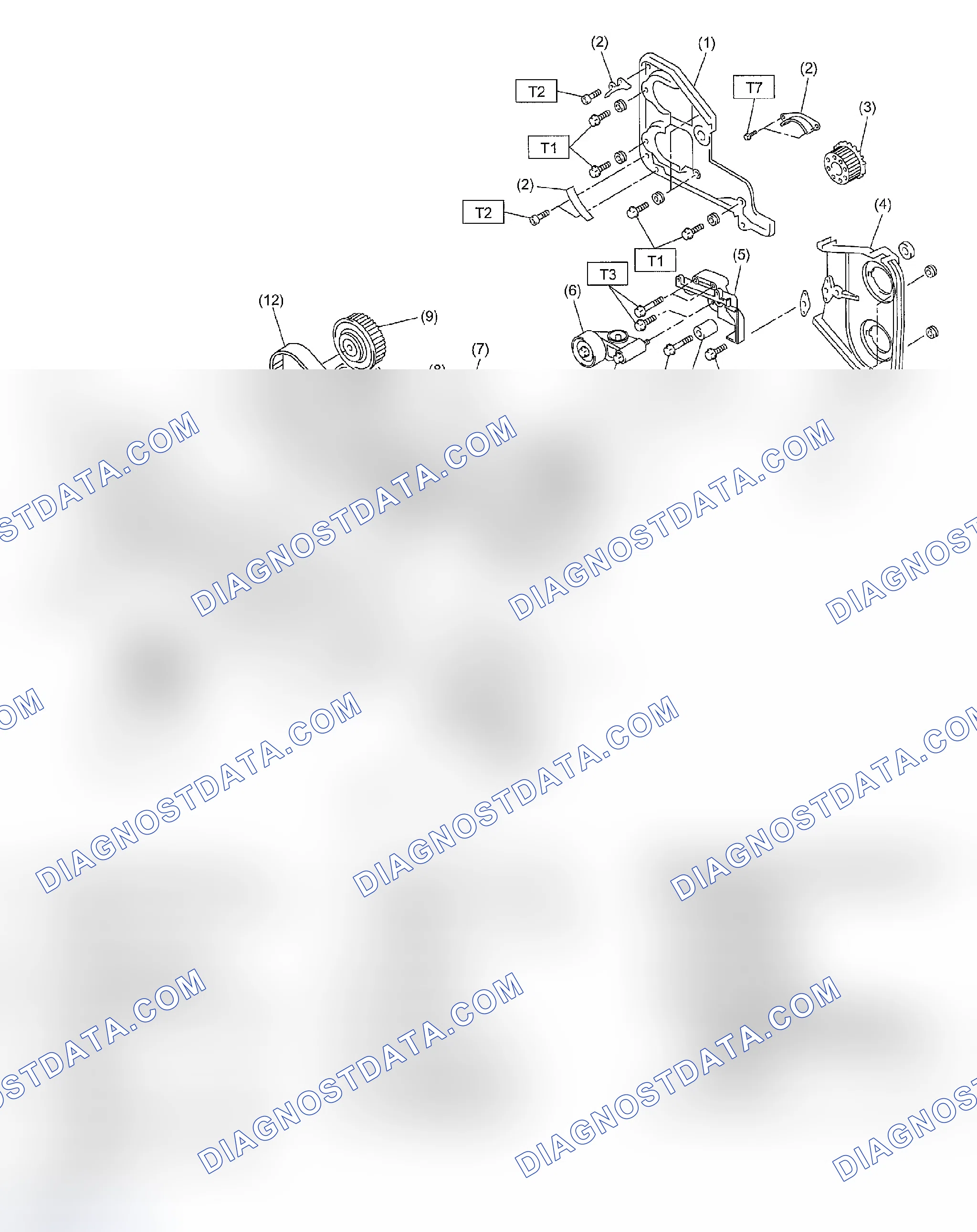 Scheme 484: TIMING BELT